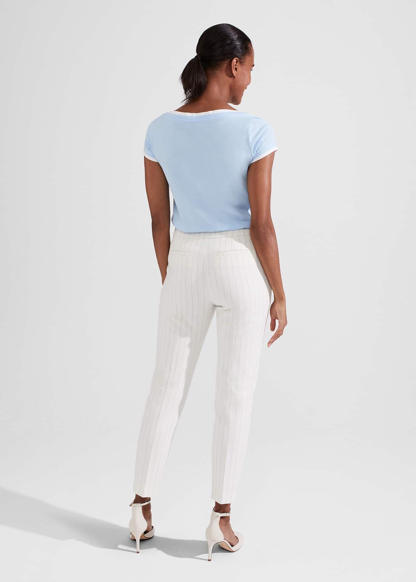 Sherry Trousers, Ivory Grey, hi-res