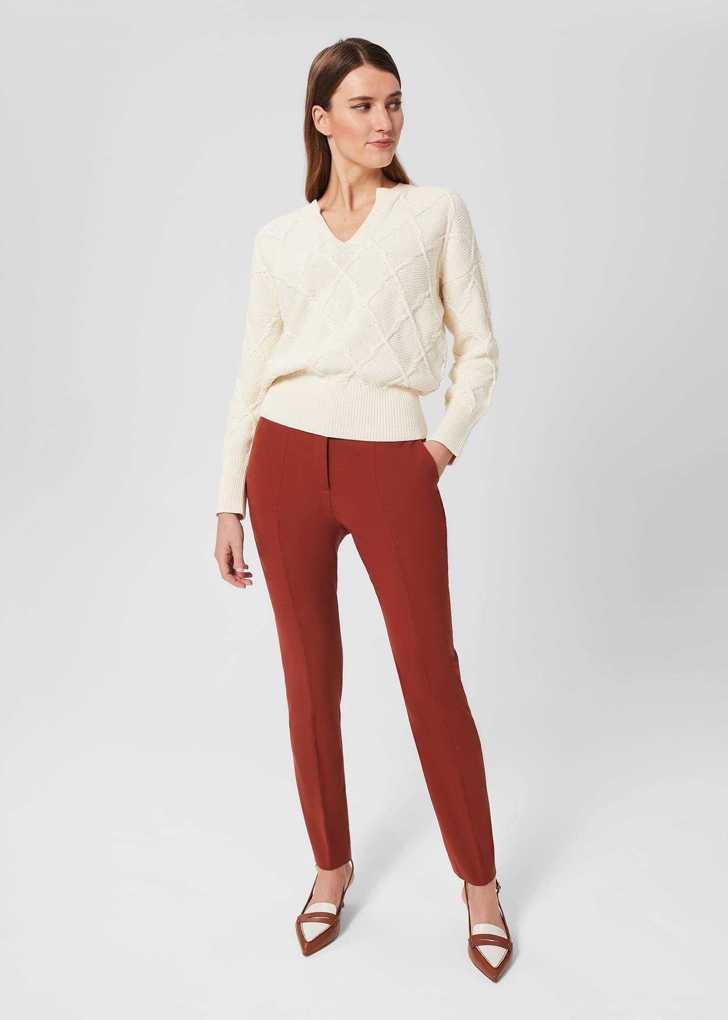 Meghan Trousers, Dark Pecan, hi-res