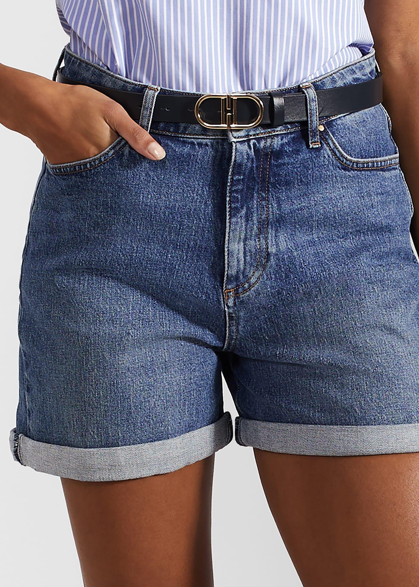 Edeline Shorts, Mid Wash, hi-res