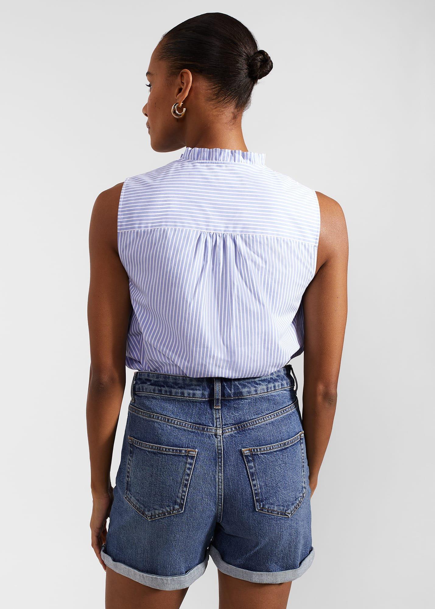 Edeline Shorts, Mid Wash, hi-res