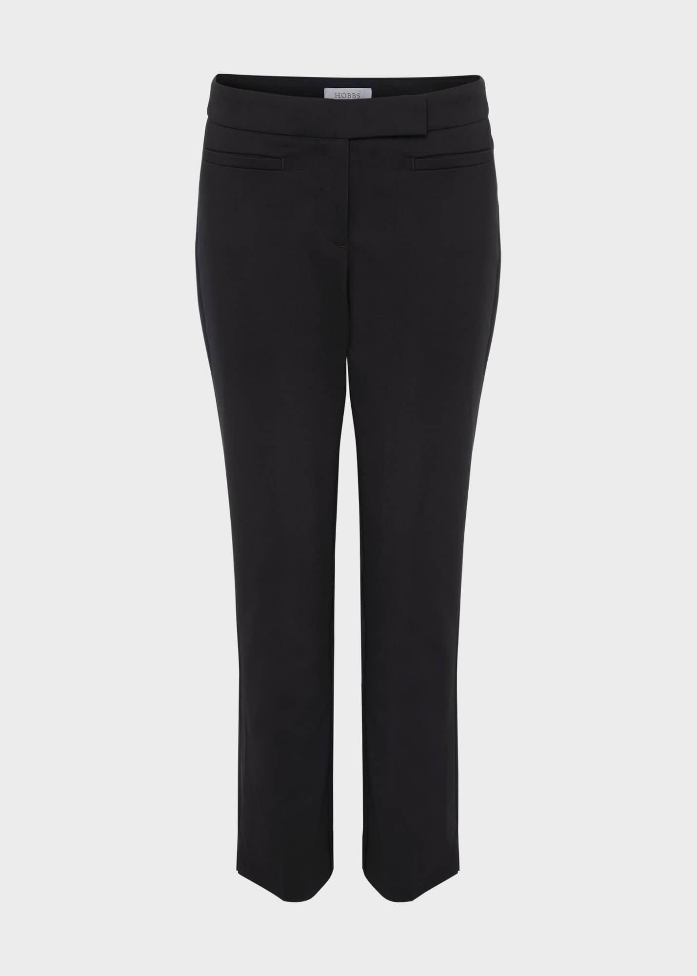 Petite Annie Trousers, Black, hi-res