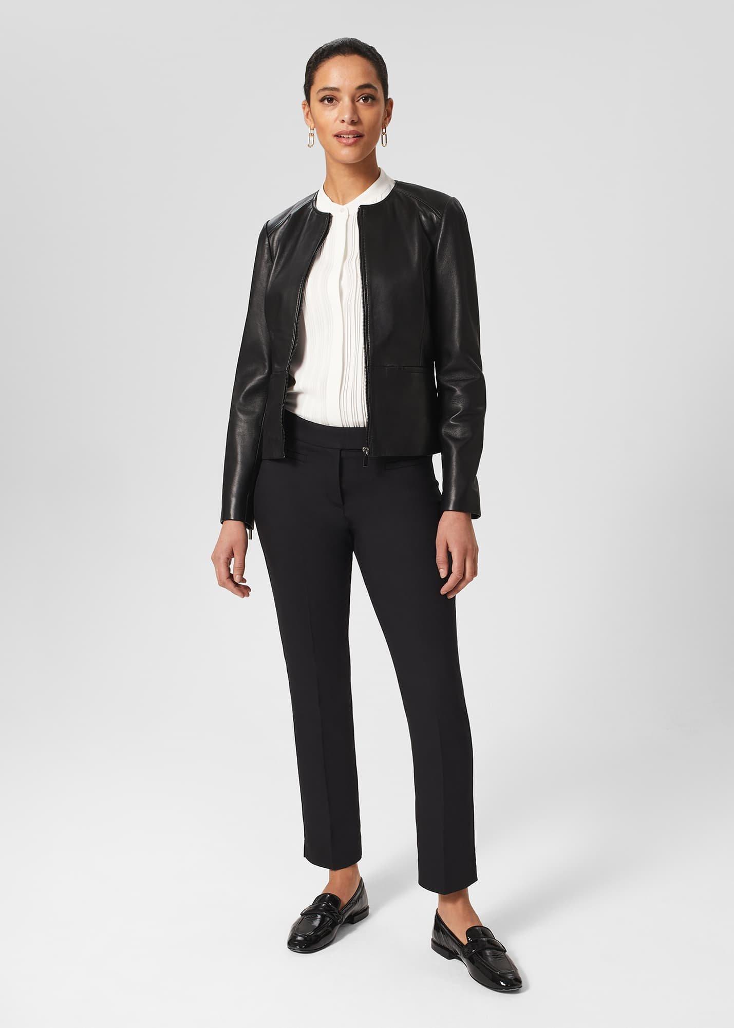 Petite Annie Trousers, Black, hi-res