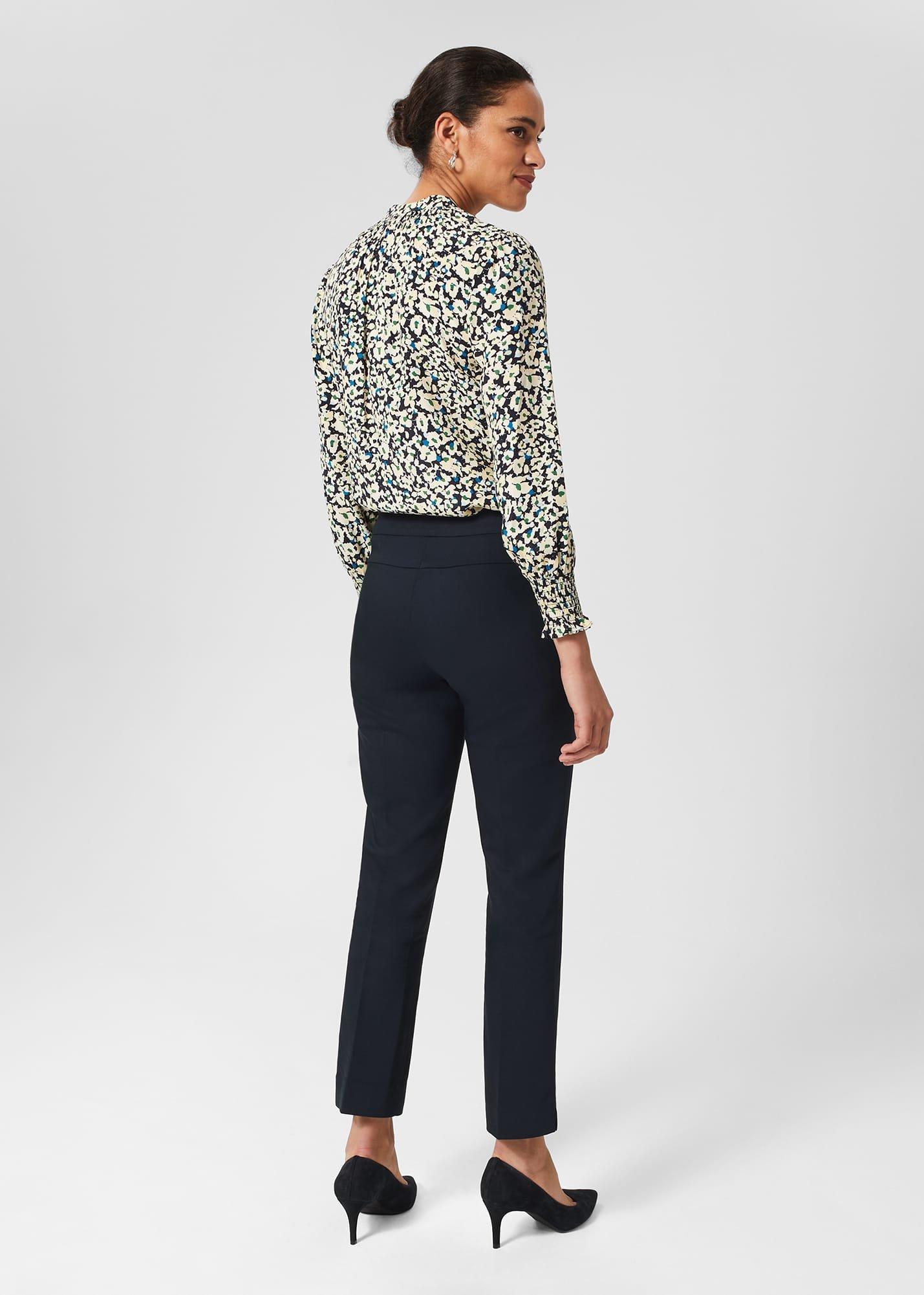 Petite Annie Trousers, Navy, hi-res
