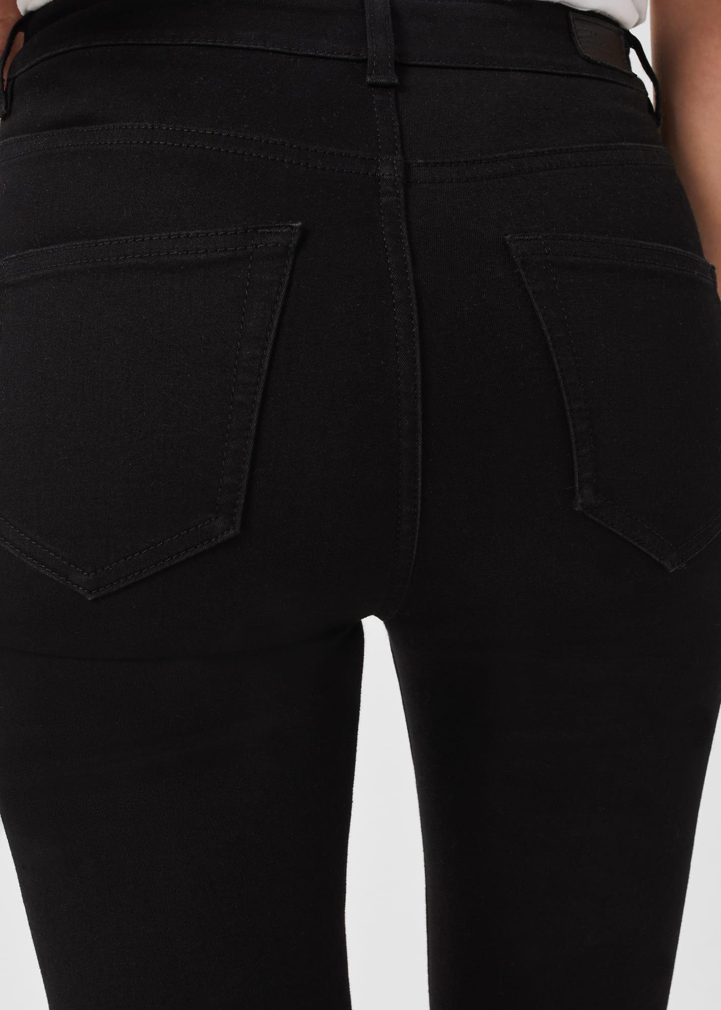 Petite Gia Sculpting Jeans, Black, hi-res