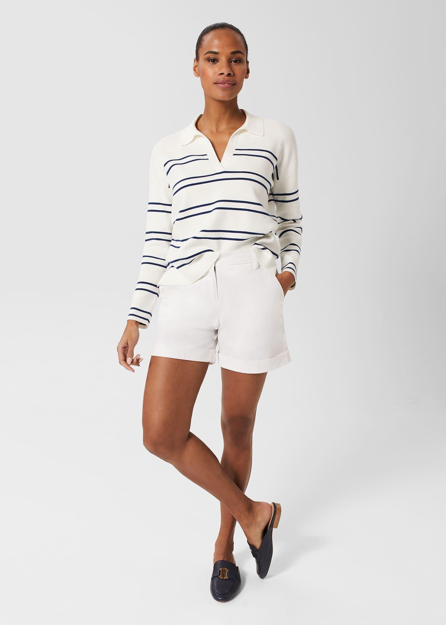 Chessie Shorts, White, hi-res