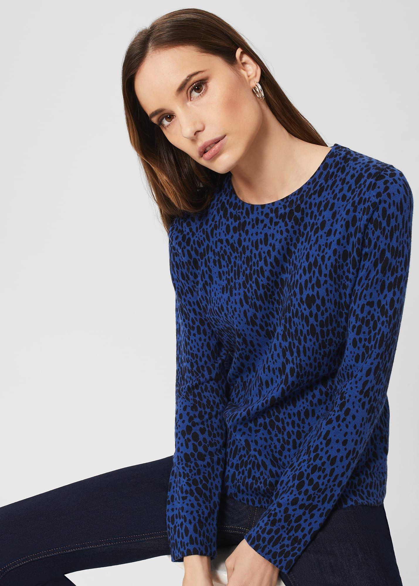 Harlow Jumper, Black Cobalt, hi-res