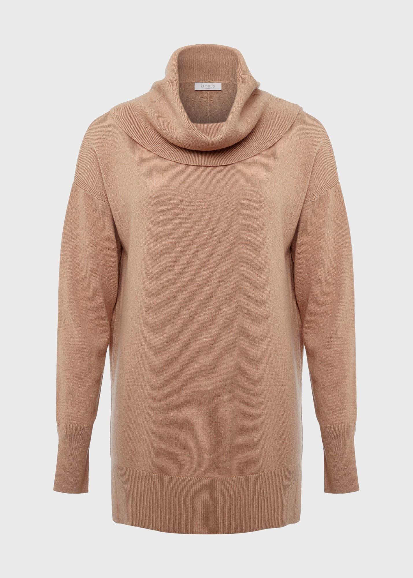 Harper Jumper With Cashmere, Camel, hi-res