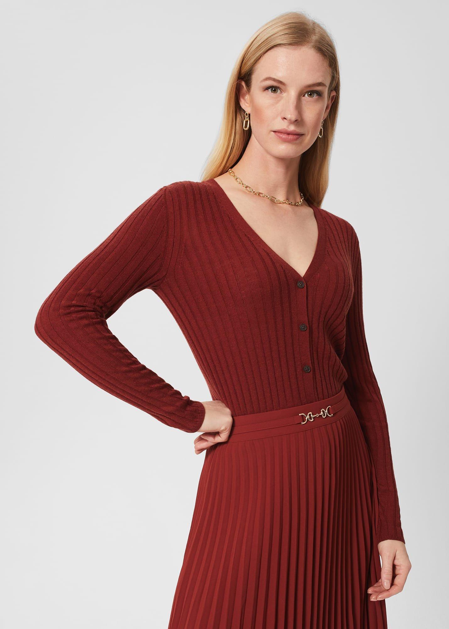 Aria Ribbed Cardigan