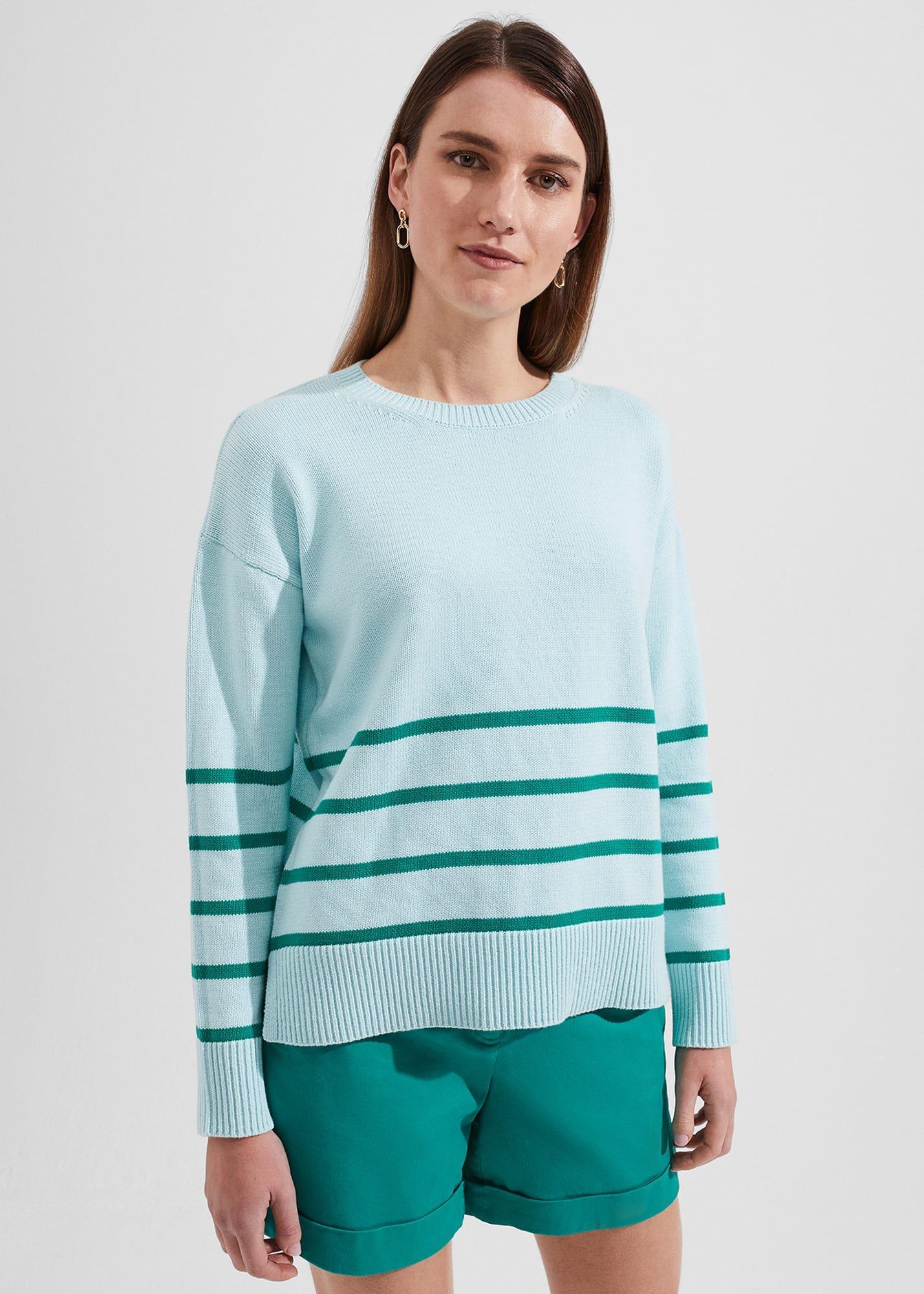 Lilia Cotton Stripe Jumper