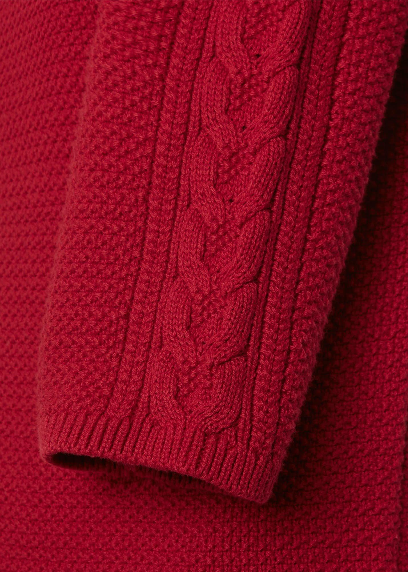 Camilla Cotton Sweater, Cranberry Pink, hi-res