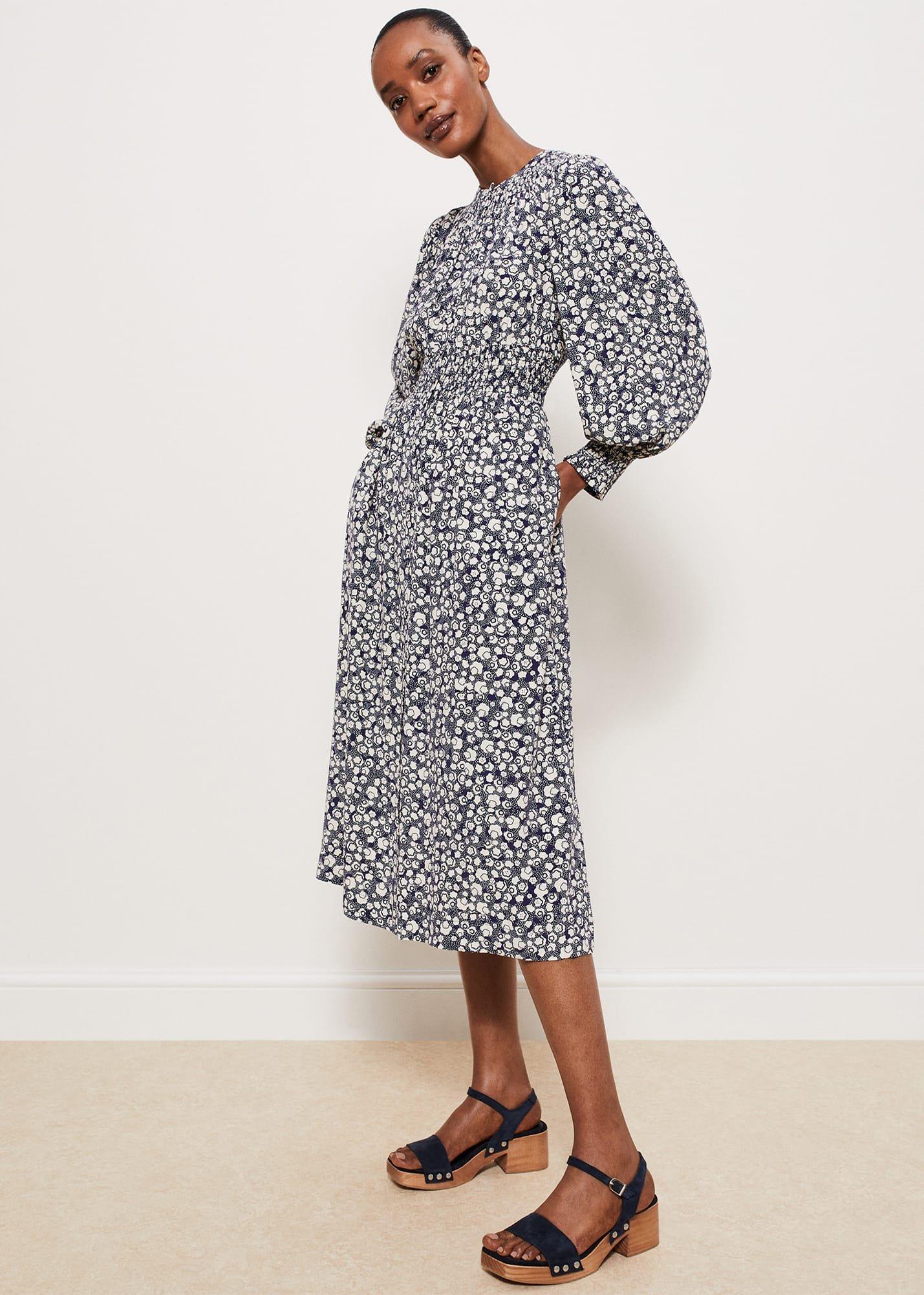 Emilia Clog, Navy, hi-res