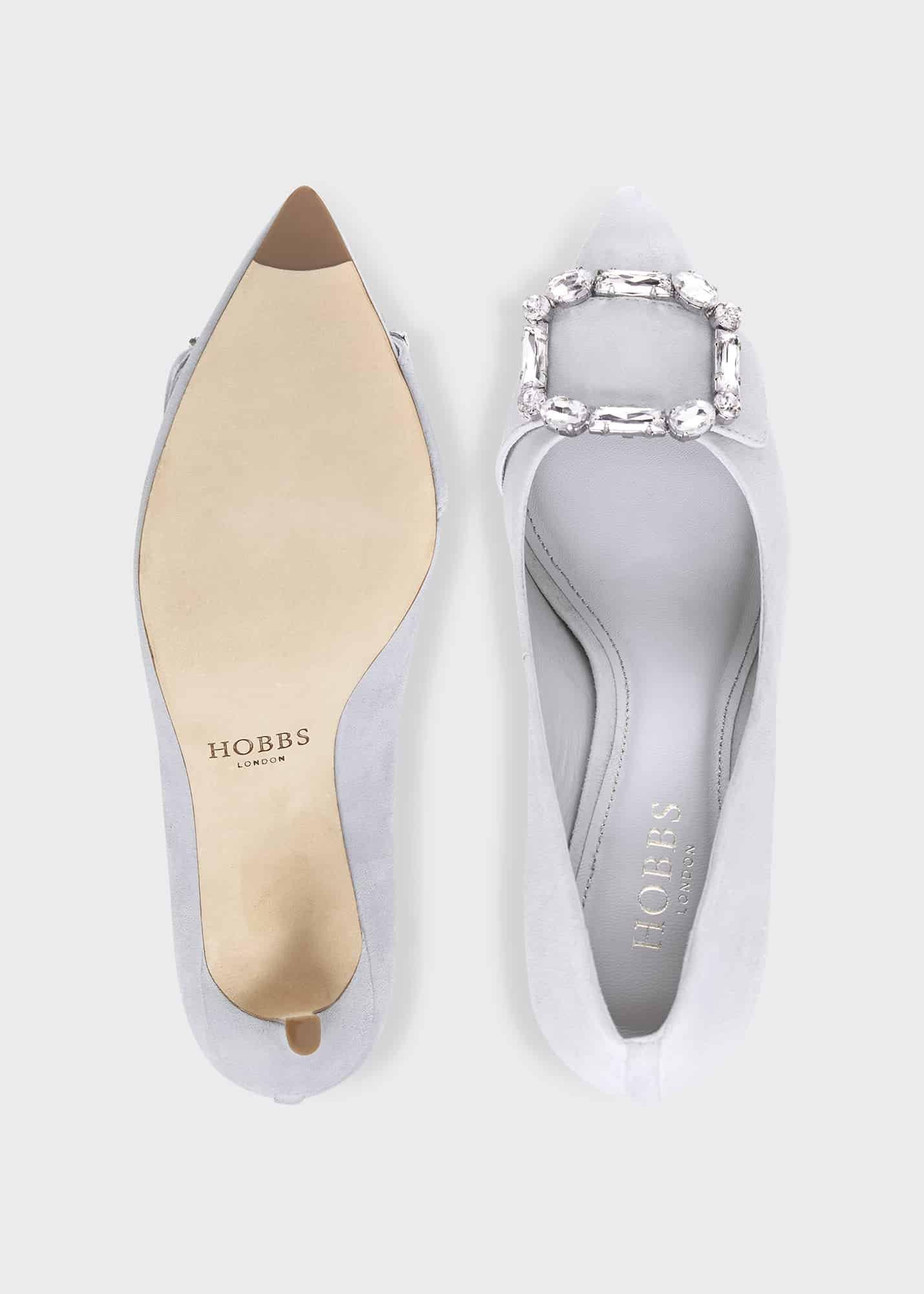 Lucinda Court Shoes, Ice Blue, hi-res