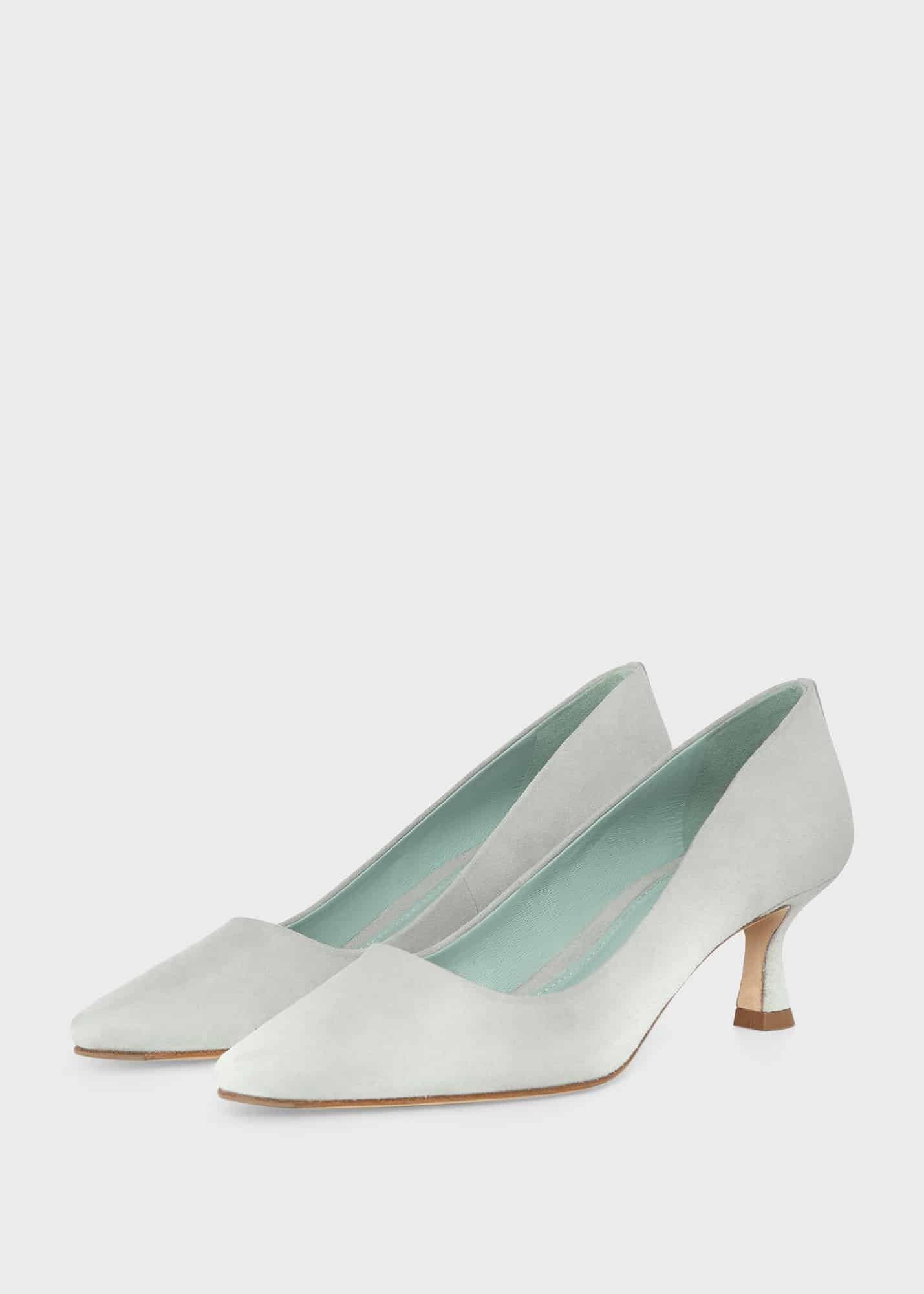 Esther Court Shoes, Sage Green, hi-res