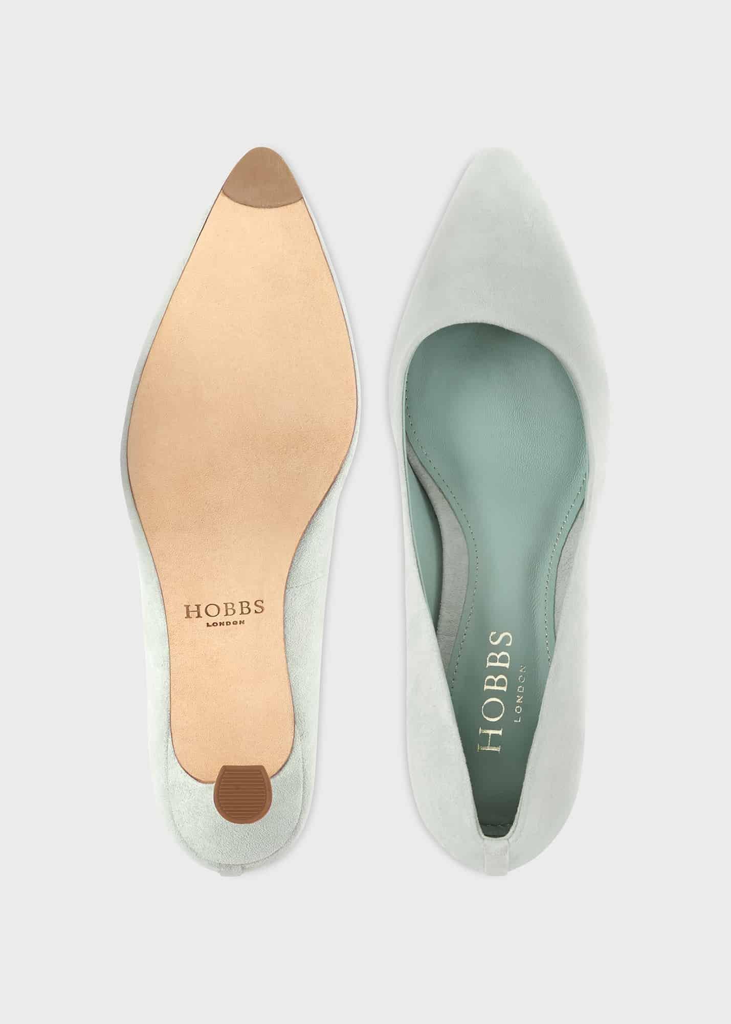 Esther Court Shoes, Sage Green, hi-res