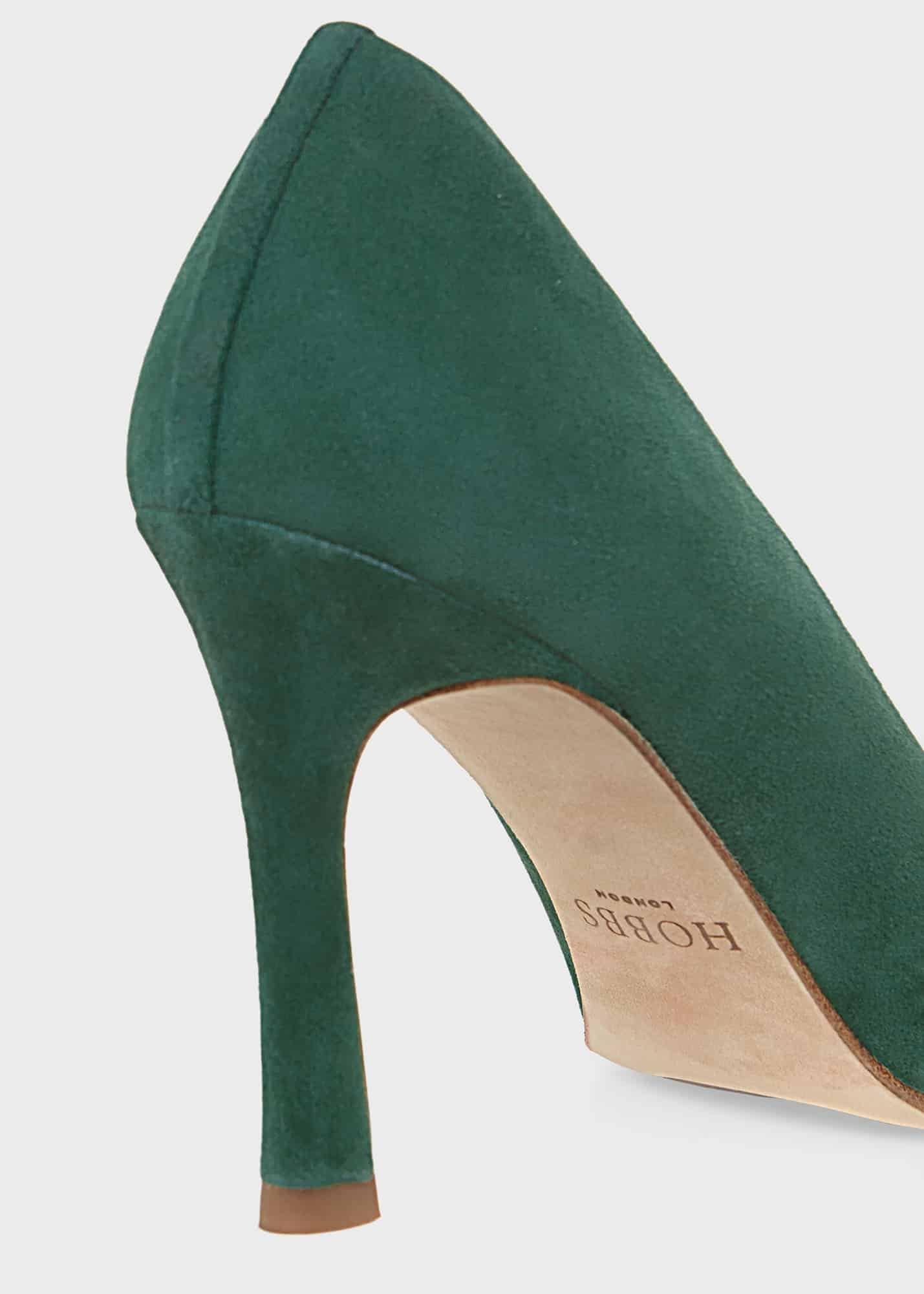 Beaufort Court Shoes, Forest Green, hi-res