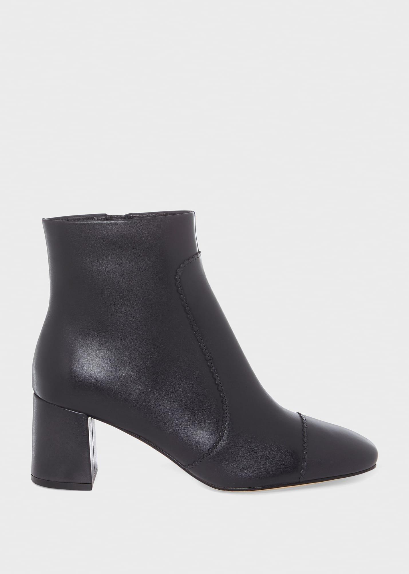 Leila Ankle Boots, Navy, hi-res