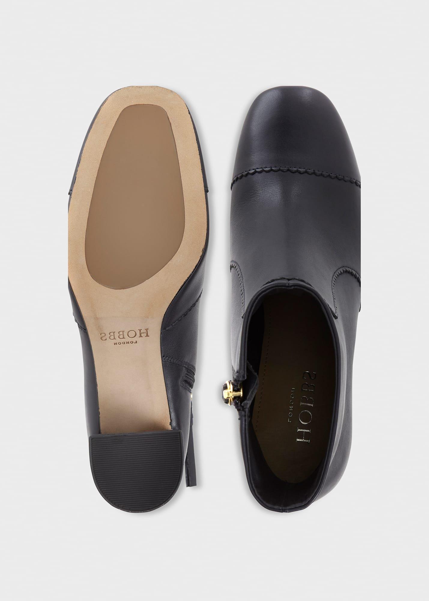 Leila Ankle Boots, Navy, hi-res