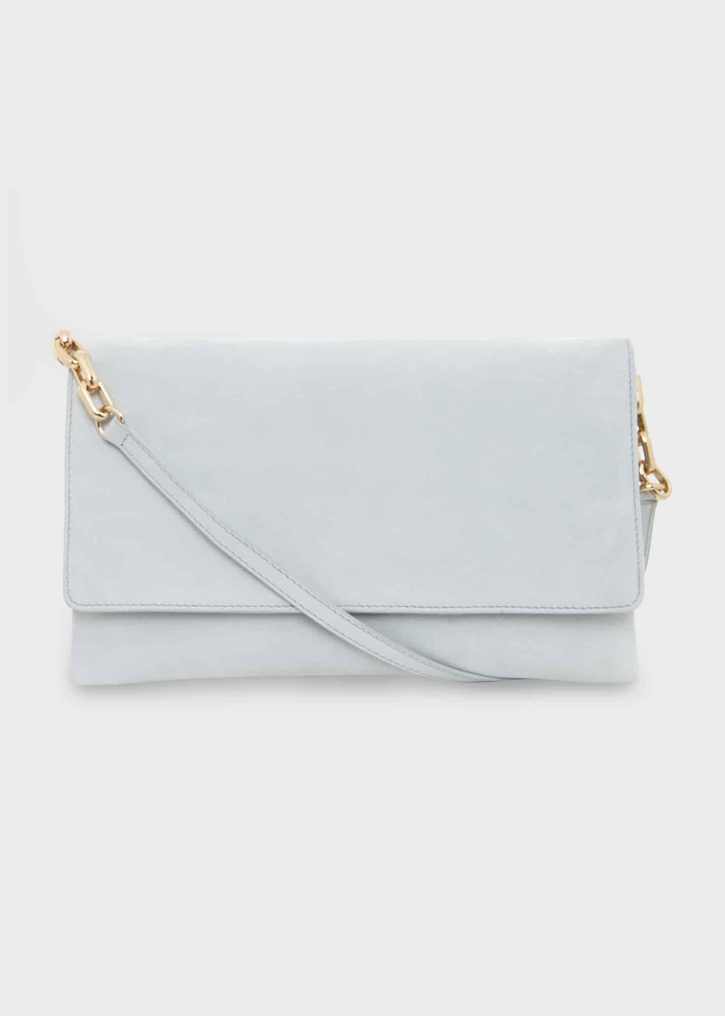 Chelsea Suede Clutch Bag