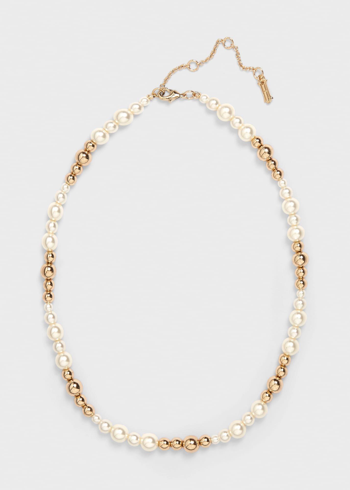 Jules Necklace, Gold, hi-res