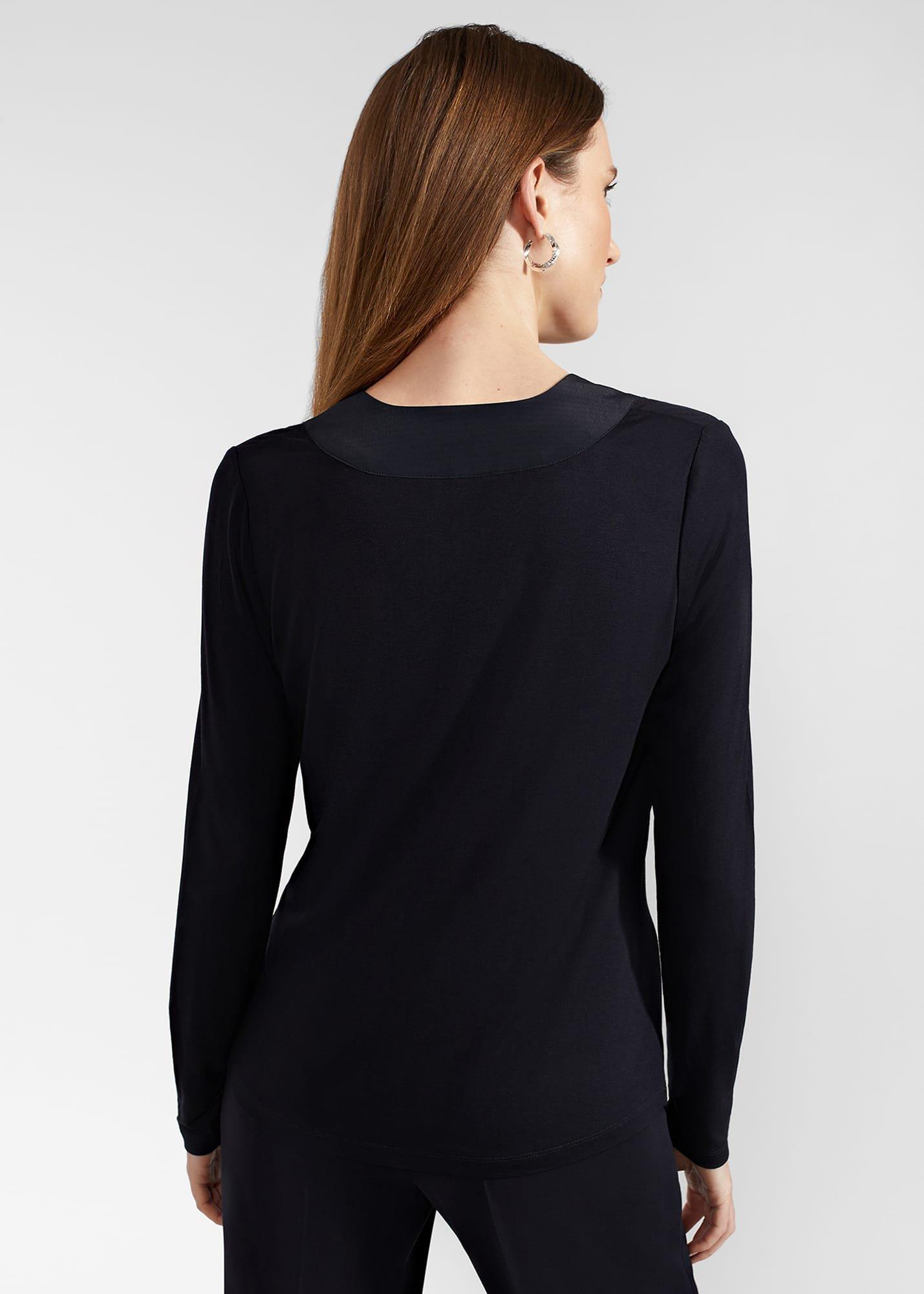 Jonie Long Sleeved Top, Hobbs Navy, hi-res
