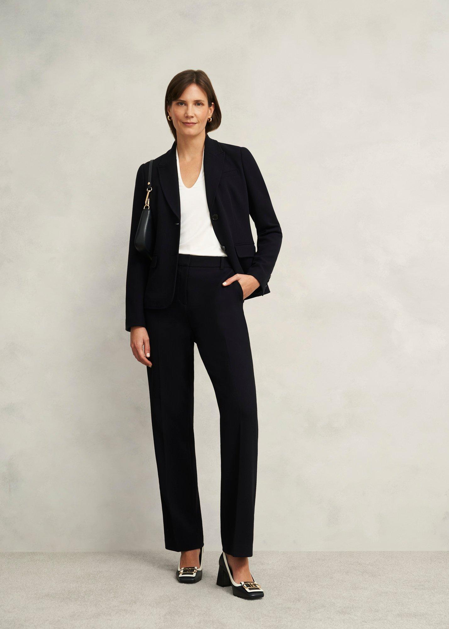 Aimee Double Fronted Top, Ivory, hi-res