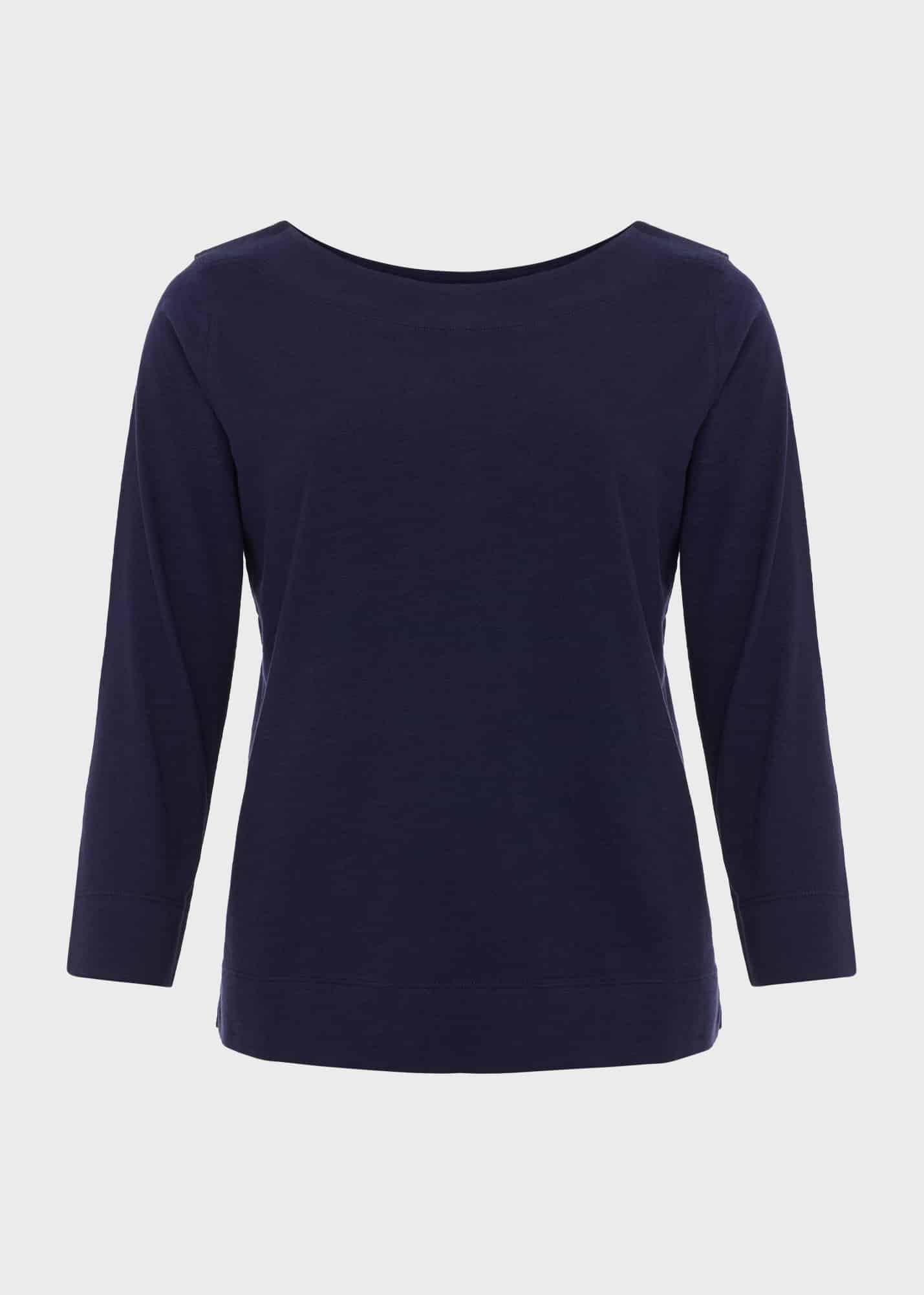 Avia Cotton Slub T-Shirt, Midnight Navy, hi-res