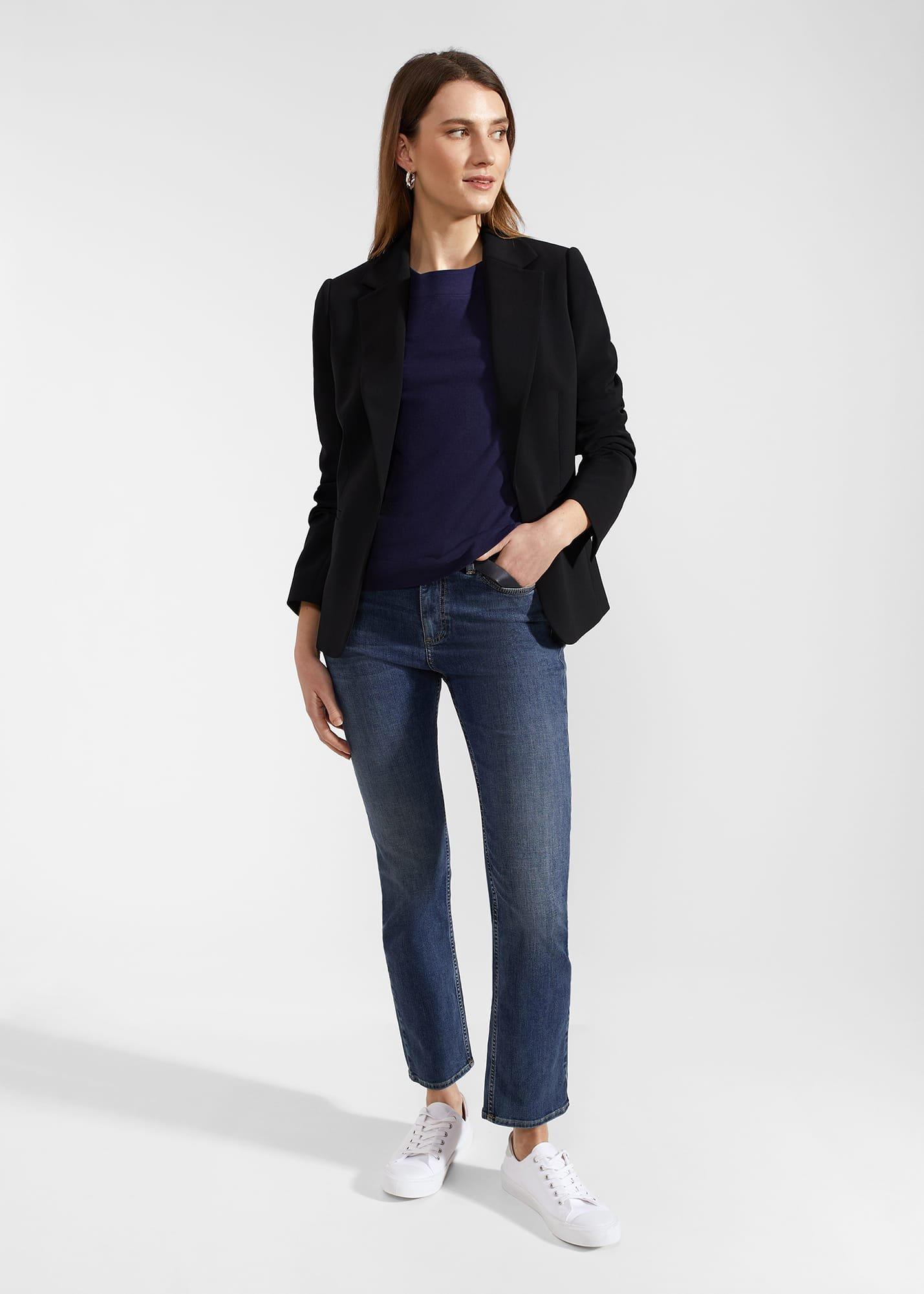 Avia Cotton Slub T-Shirt, Midnight Navy, hi-res