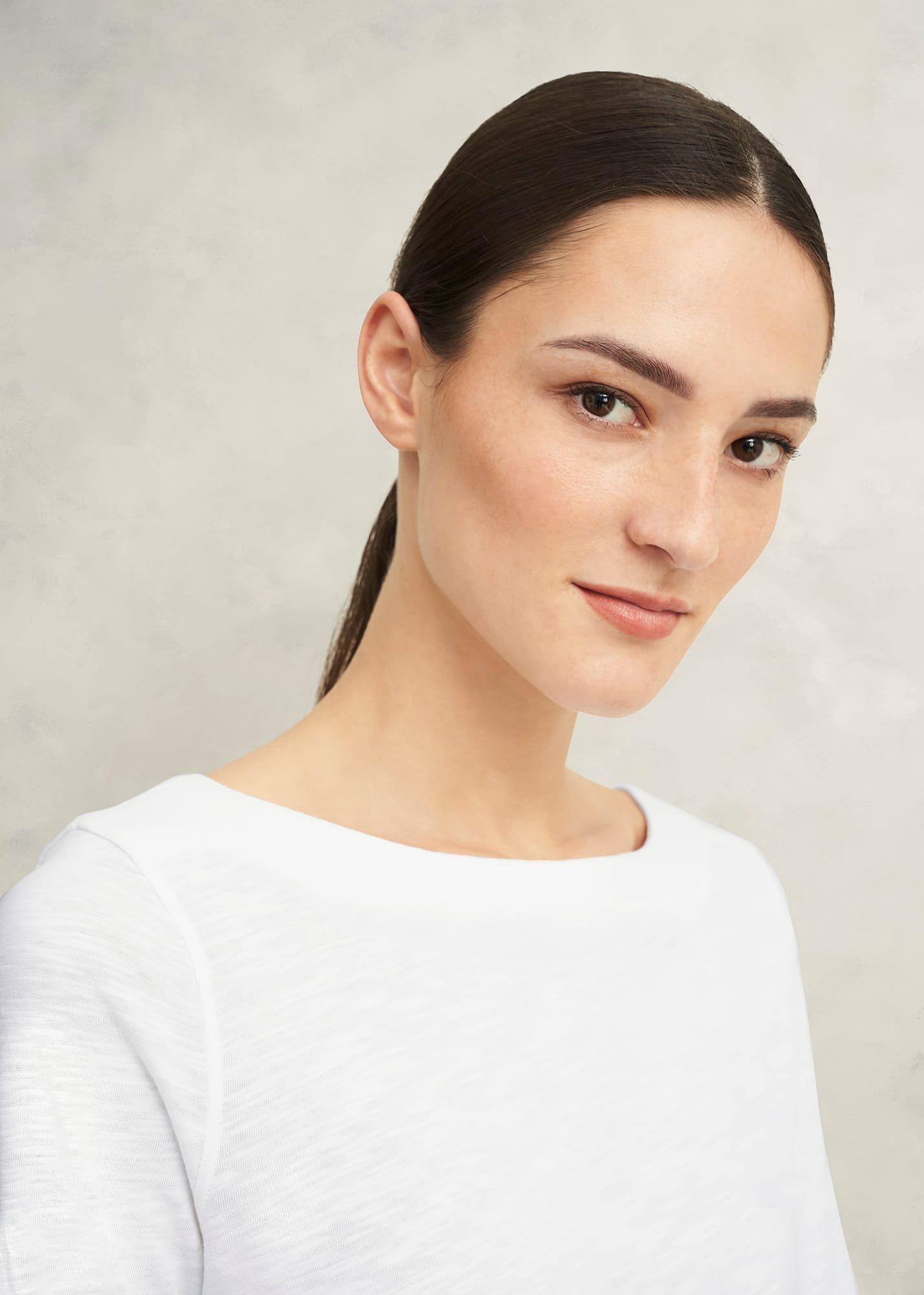 Avia Cotton Slub T-Shirt, White, hi-res