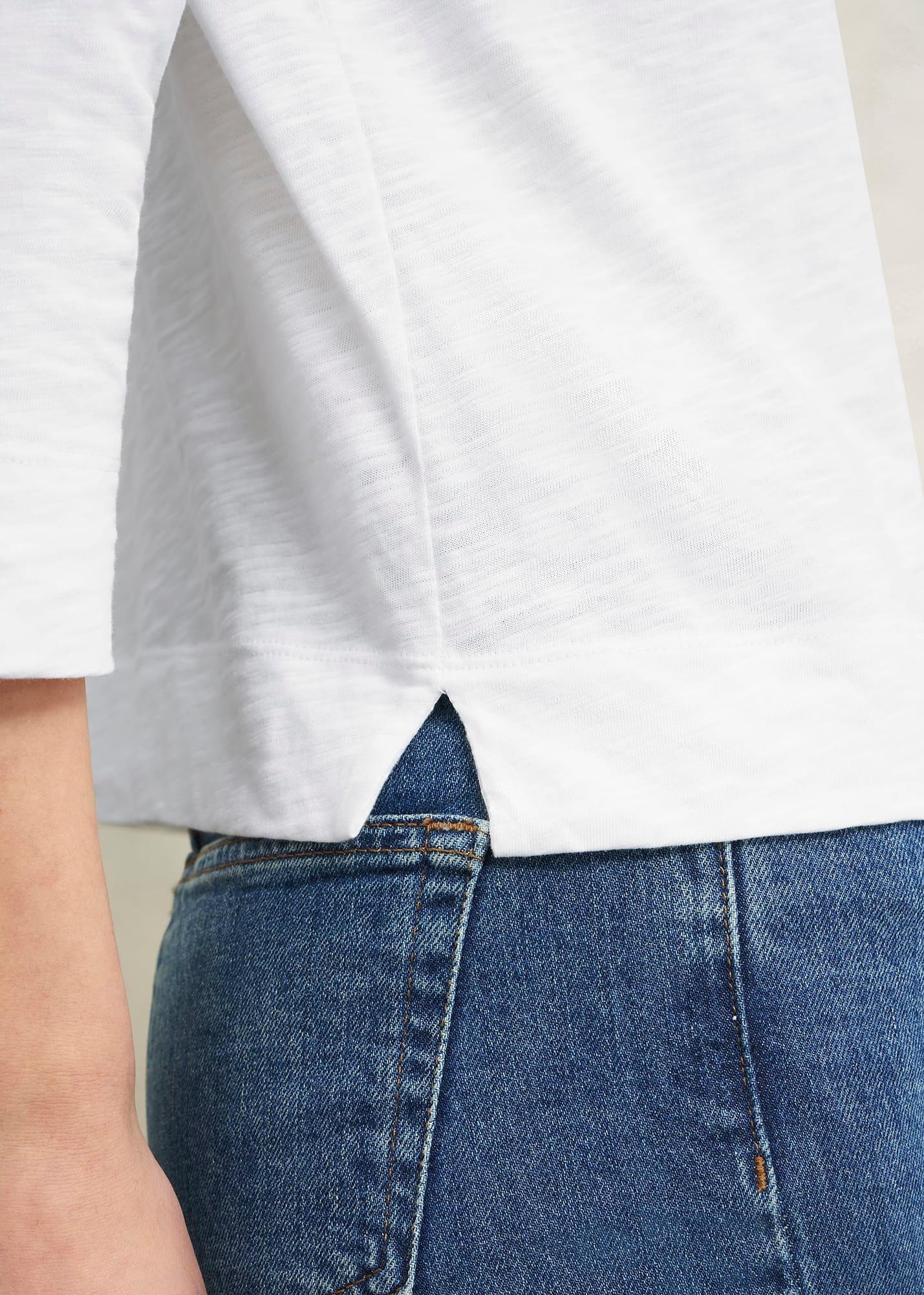 Avia Cotton Slub T-Shirt, White, hi-res