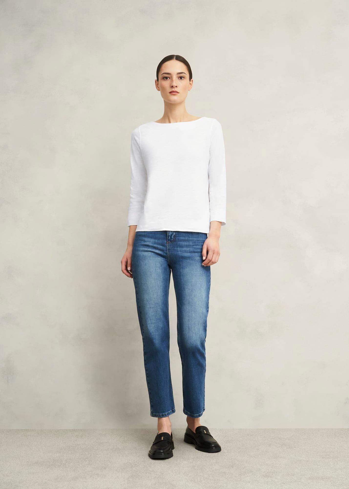 Avia Cotton Slub T-Shirt, White, hi-res