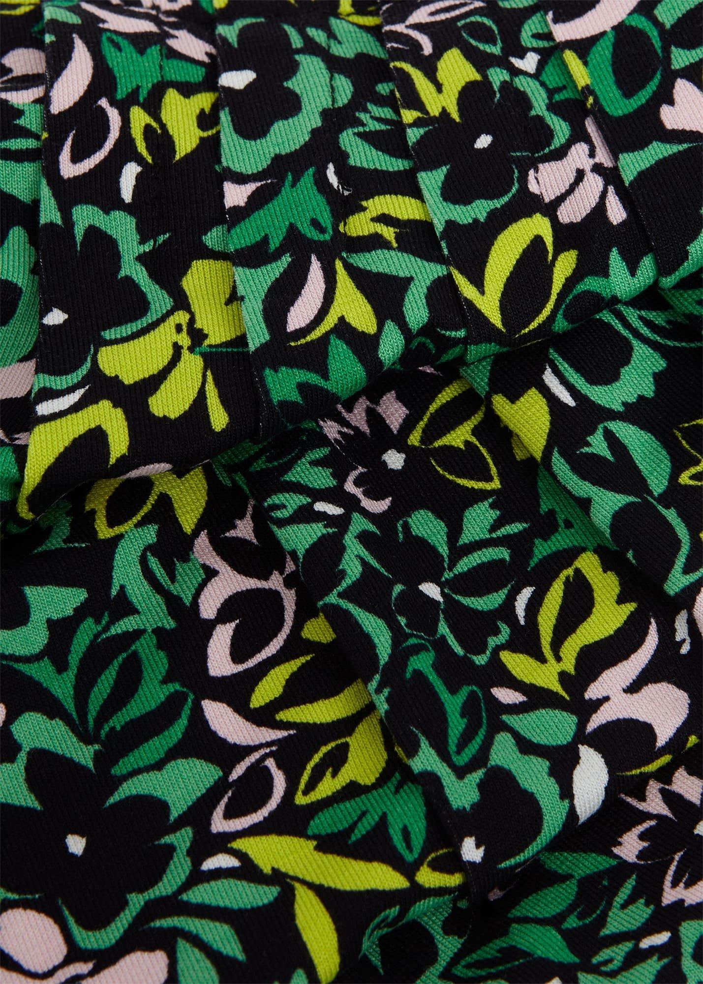 Jacqueline Print Top, Green Multi, hi-res