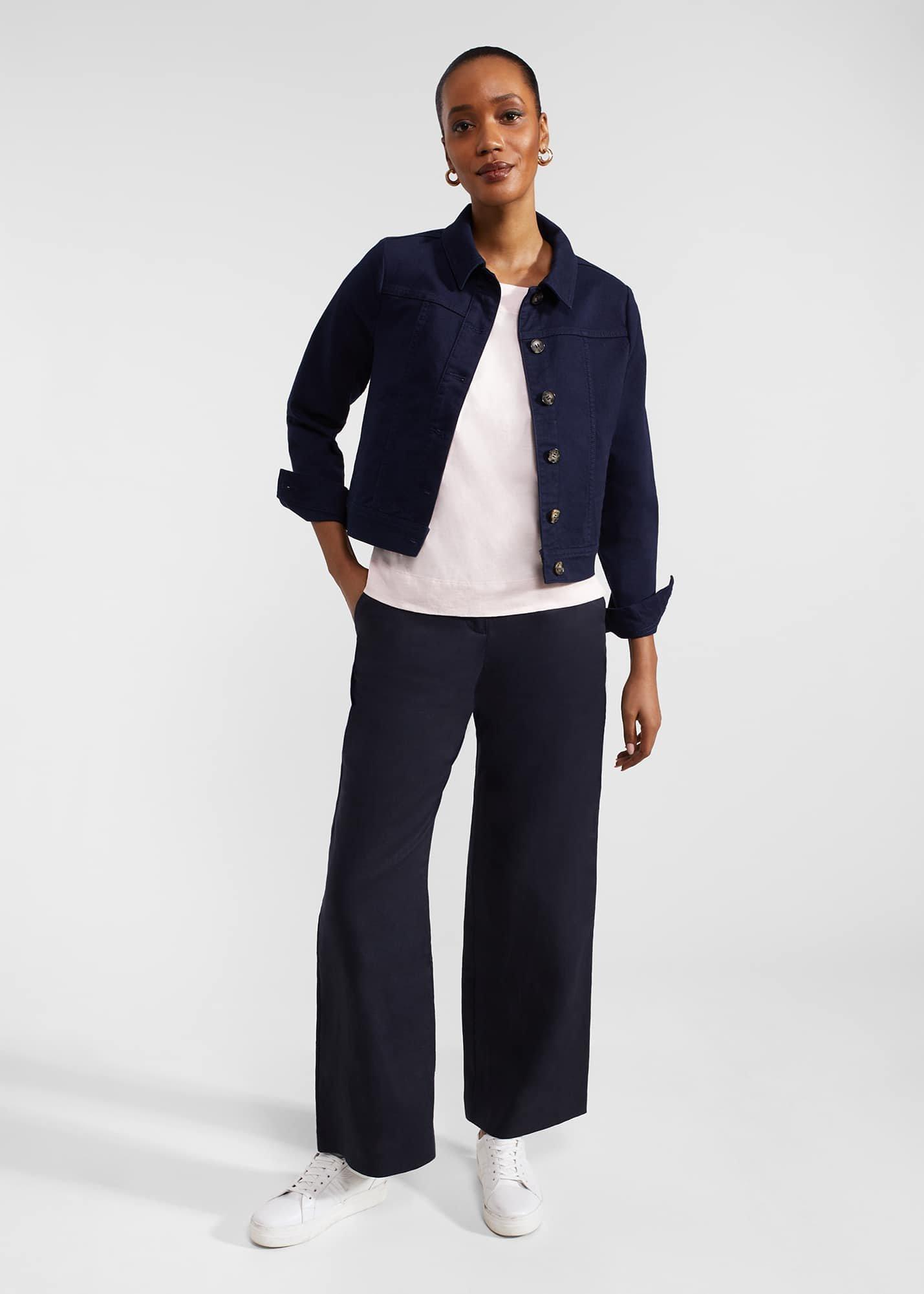 Alycia Cotton Slub T-Shirt, Pale Pink, hi-res