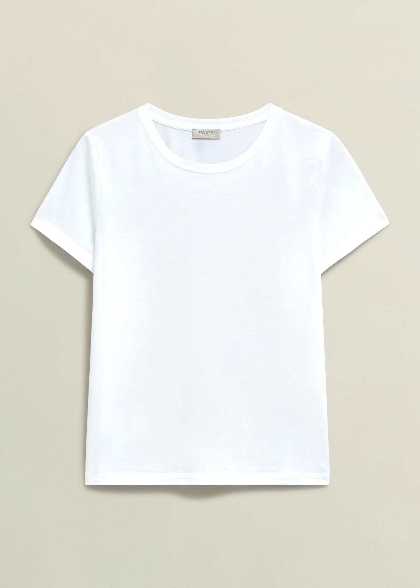 Pixie Cotton T-Shirt, White, hi-res
