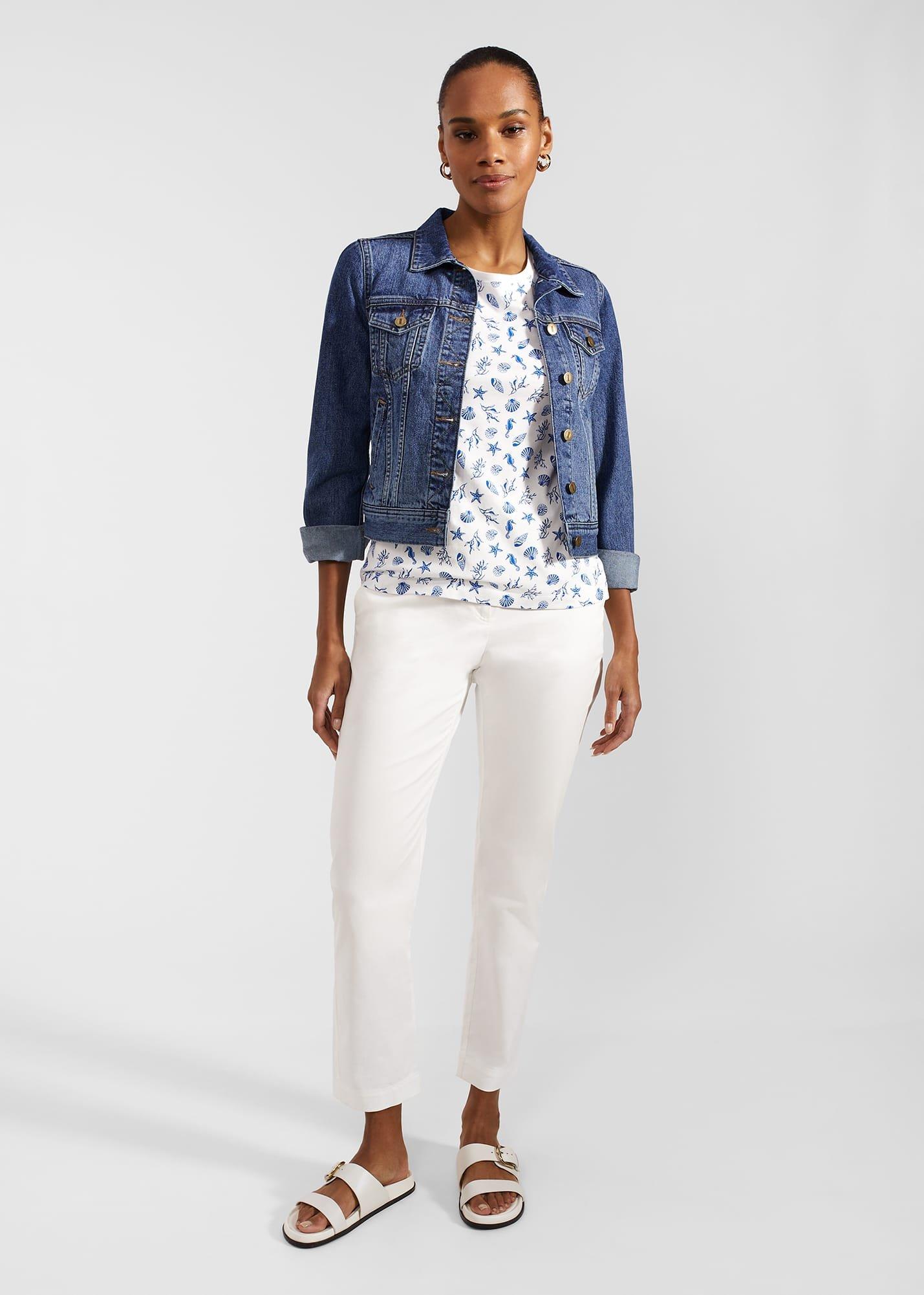 Pixie Printed T-Shirt, Ivory Blue, hi-res