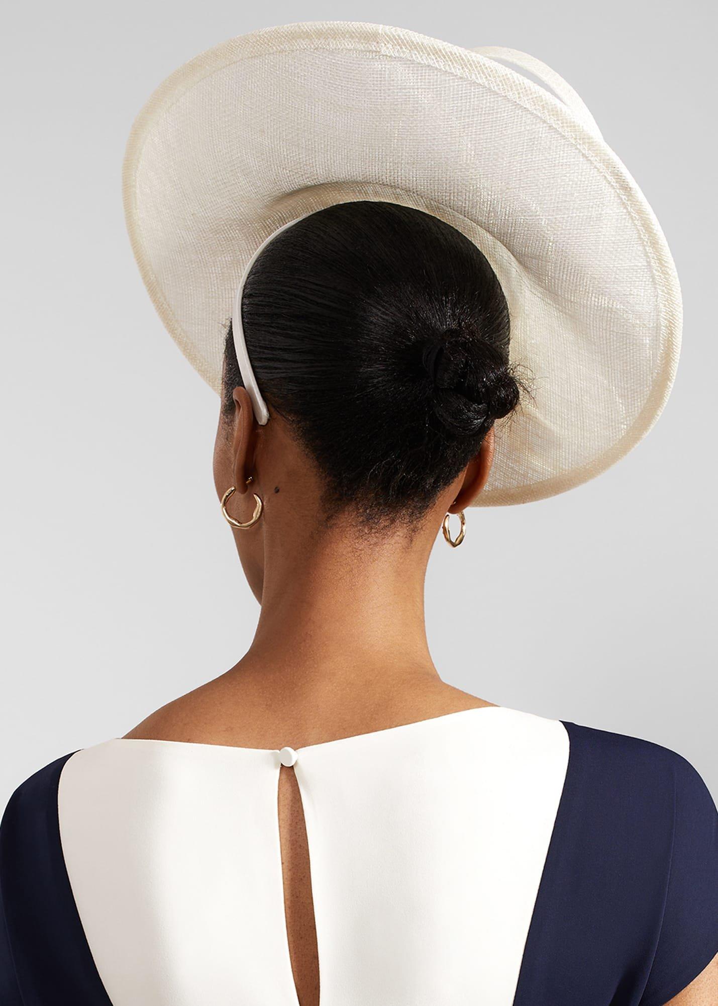 Freya Fascinator, Buttercream, hi-res