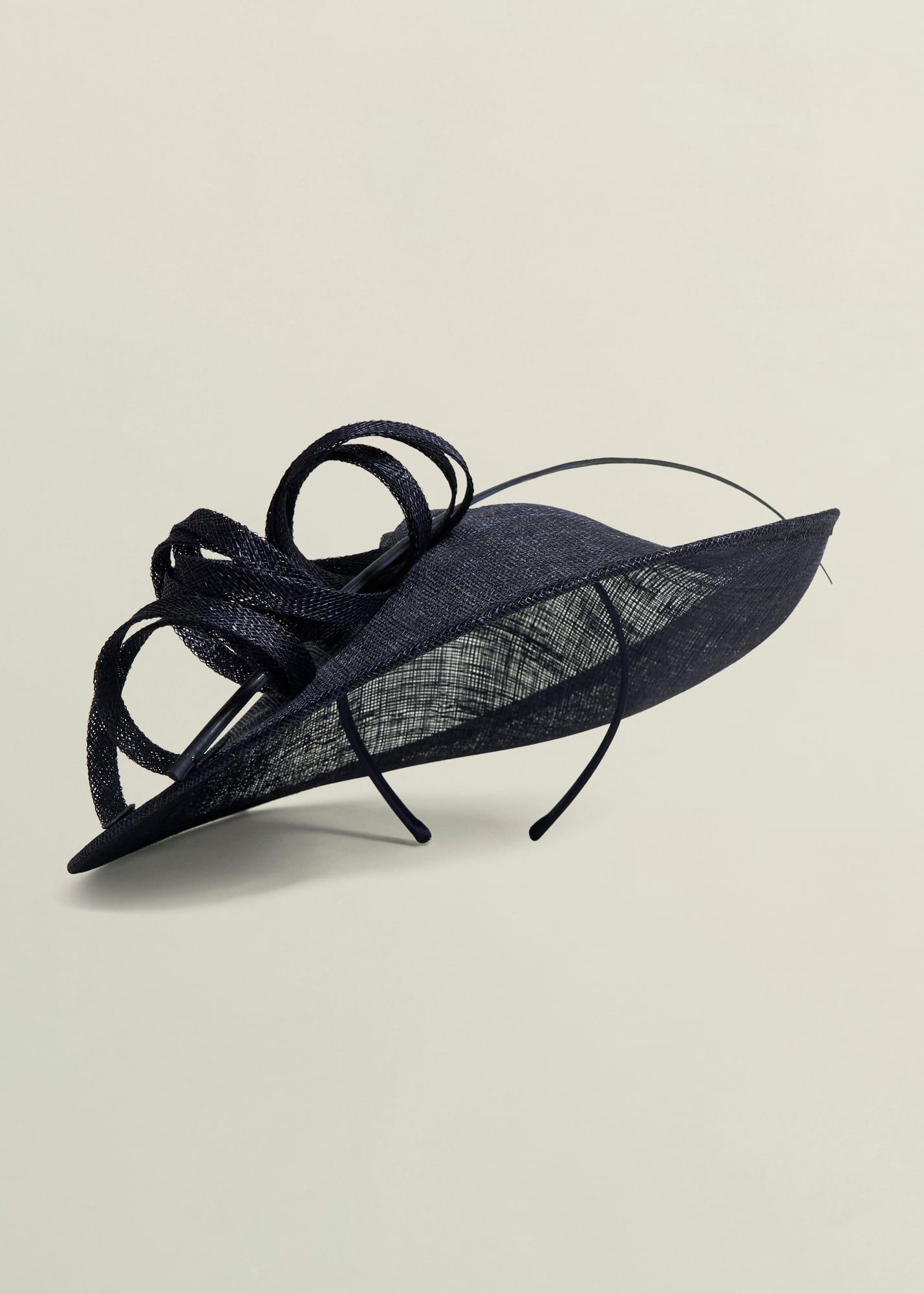 Melanie Fascinator, Midnight, hi-res