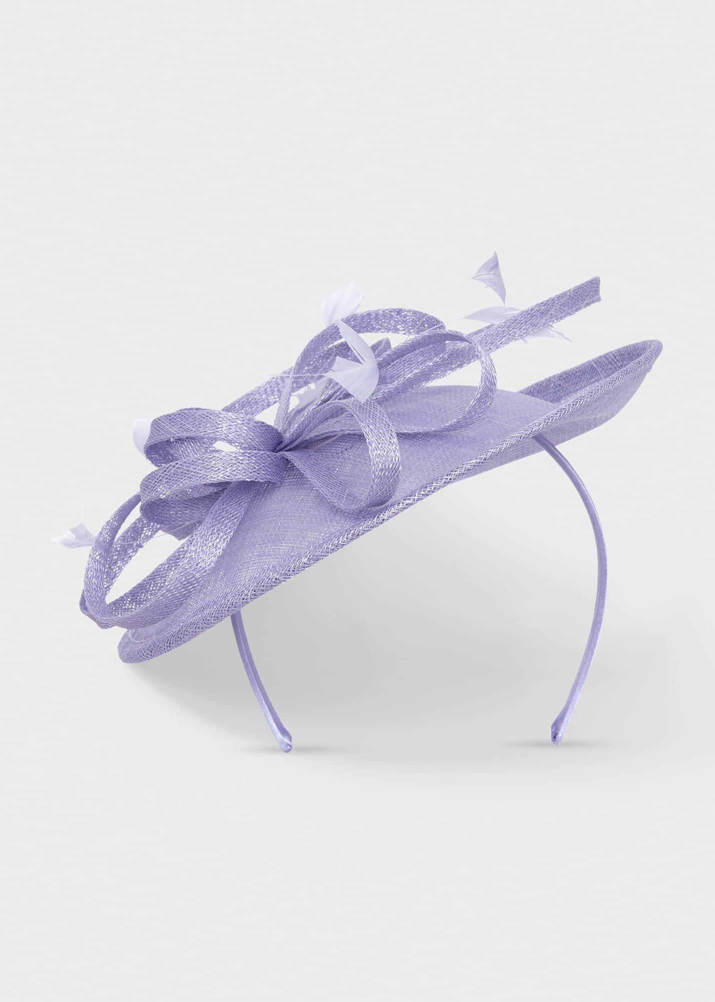 Mini Freya Fascinator, Lobelia Blue, hi-res