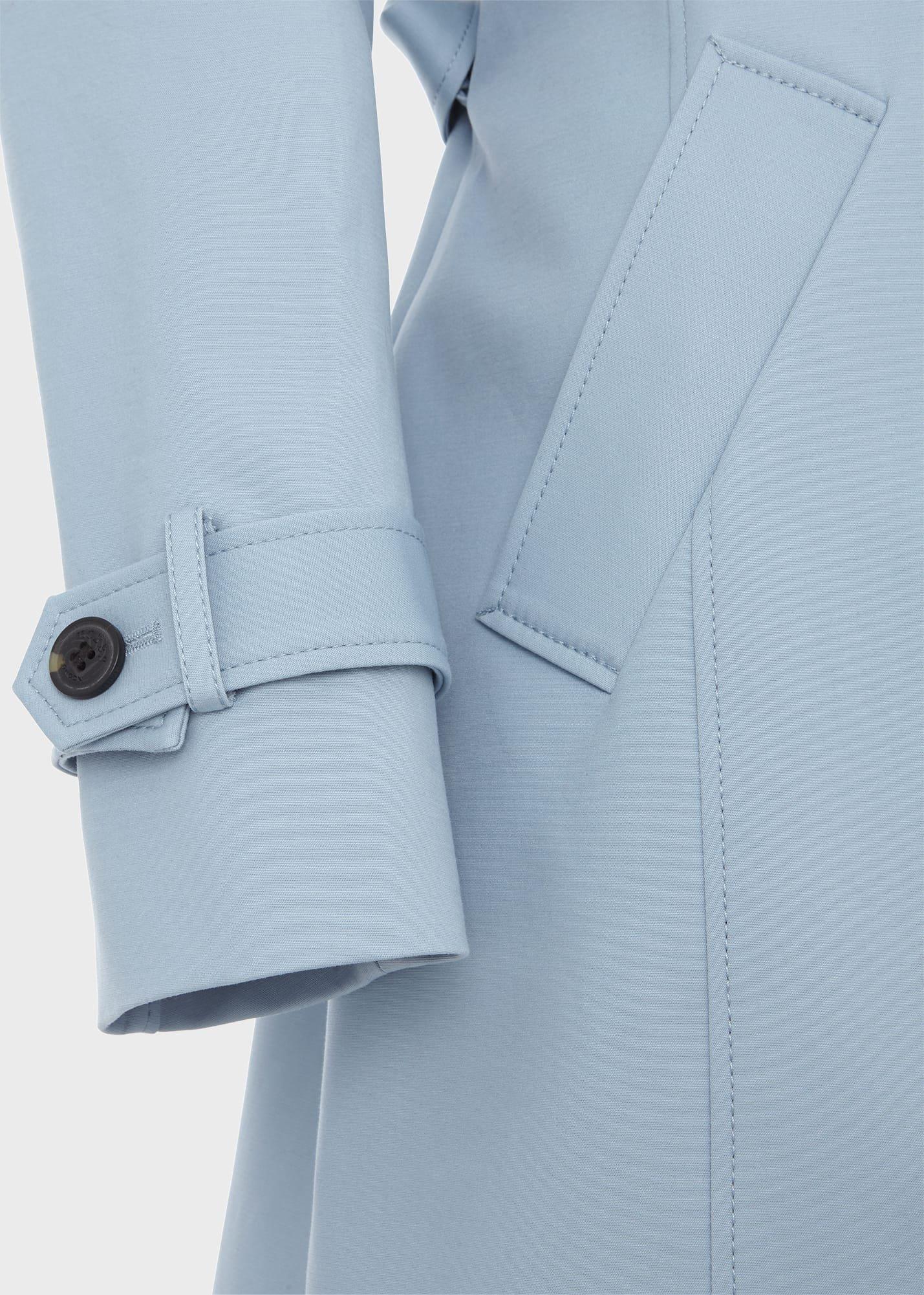 Jane Shower Resistant Trench Coat, Pale Blue, hi-res