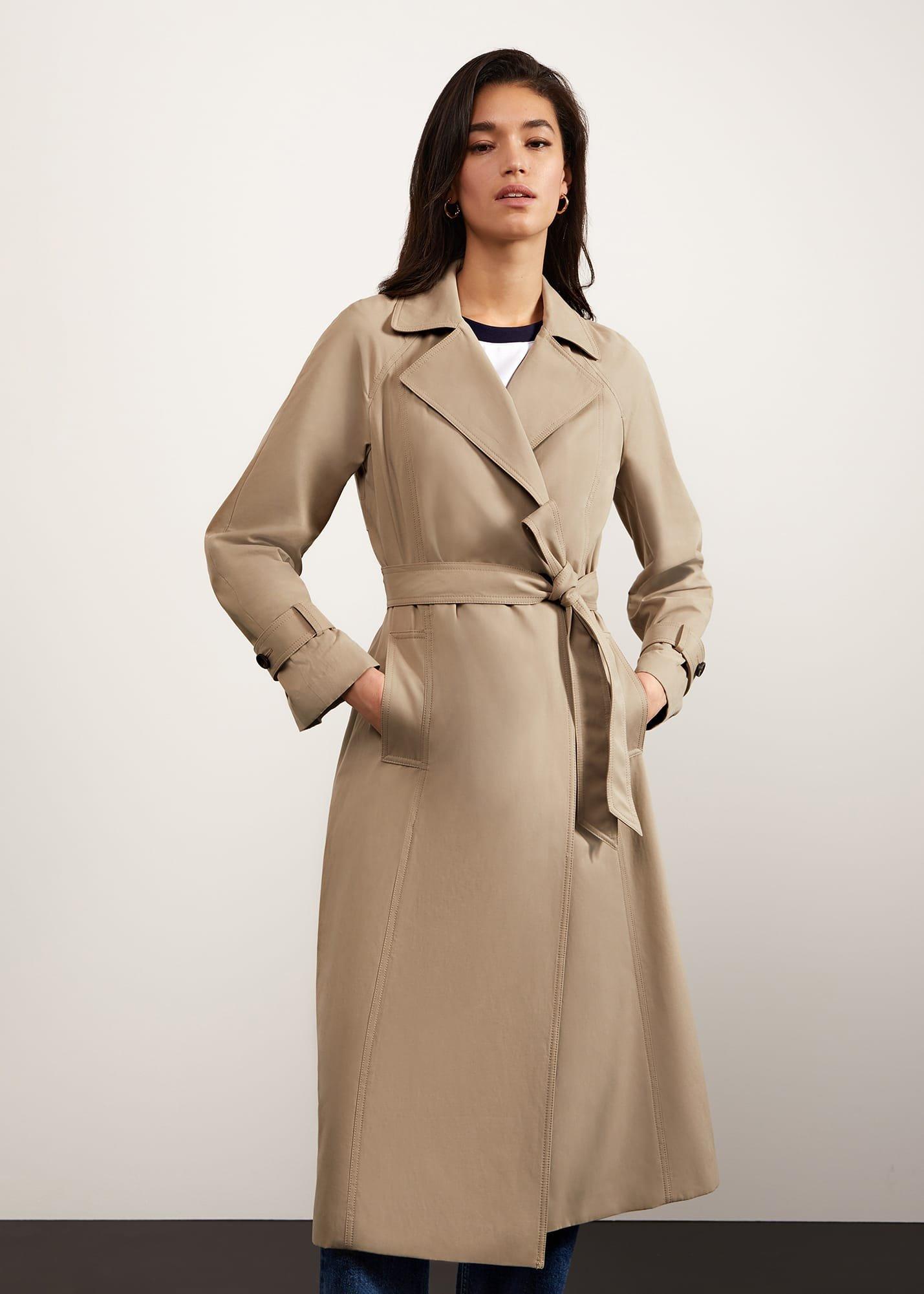 Westbury Trench Cote With Cotton, Warm Camel, hi-res