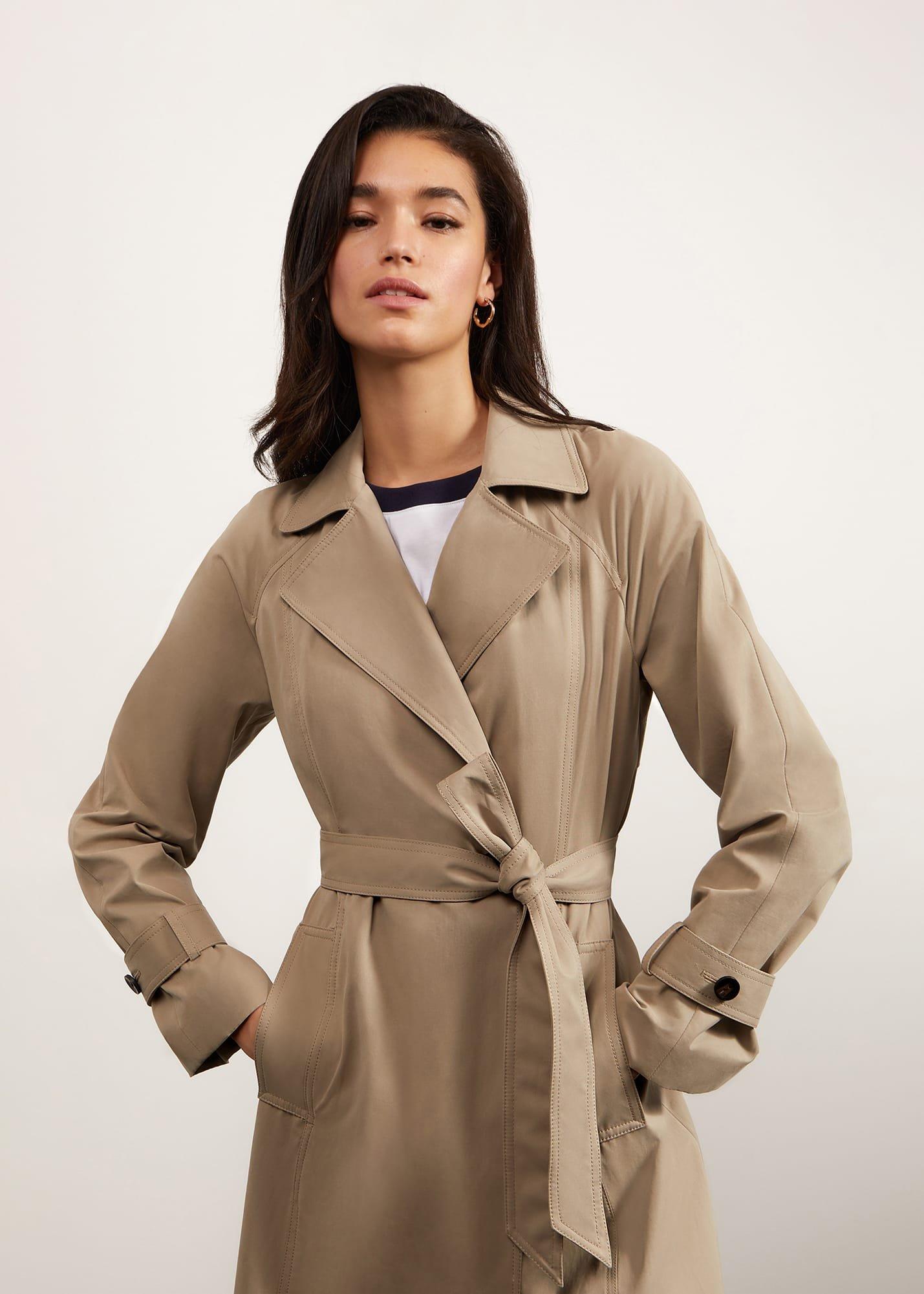Westbury Trench Cote With Cotton, Warm Camel, hi-res