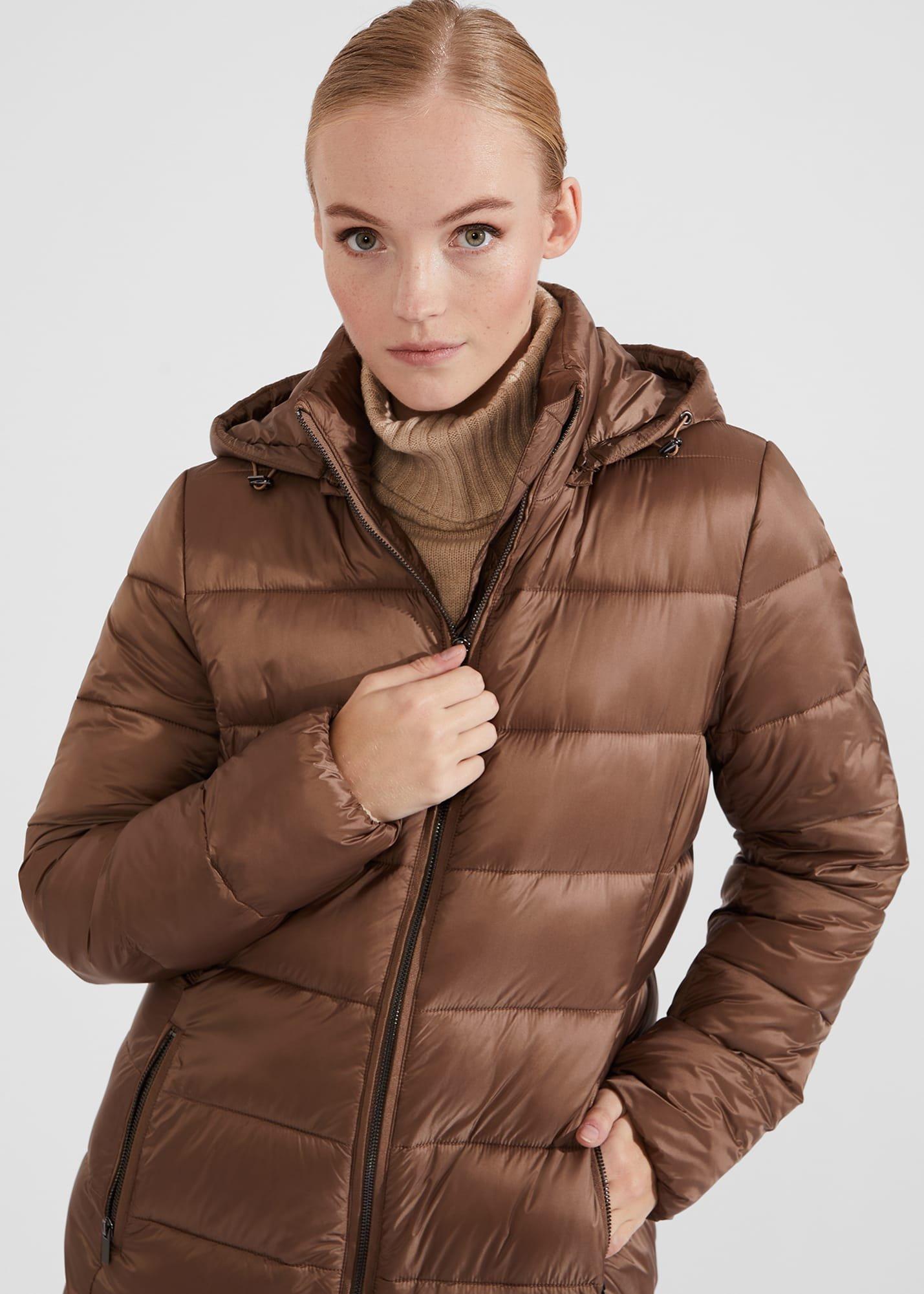 Joelle Hooded Puffer, Mink, hi-res