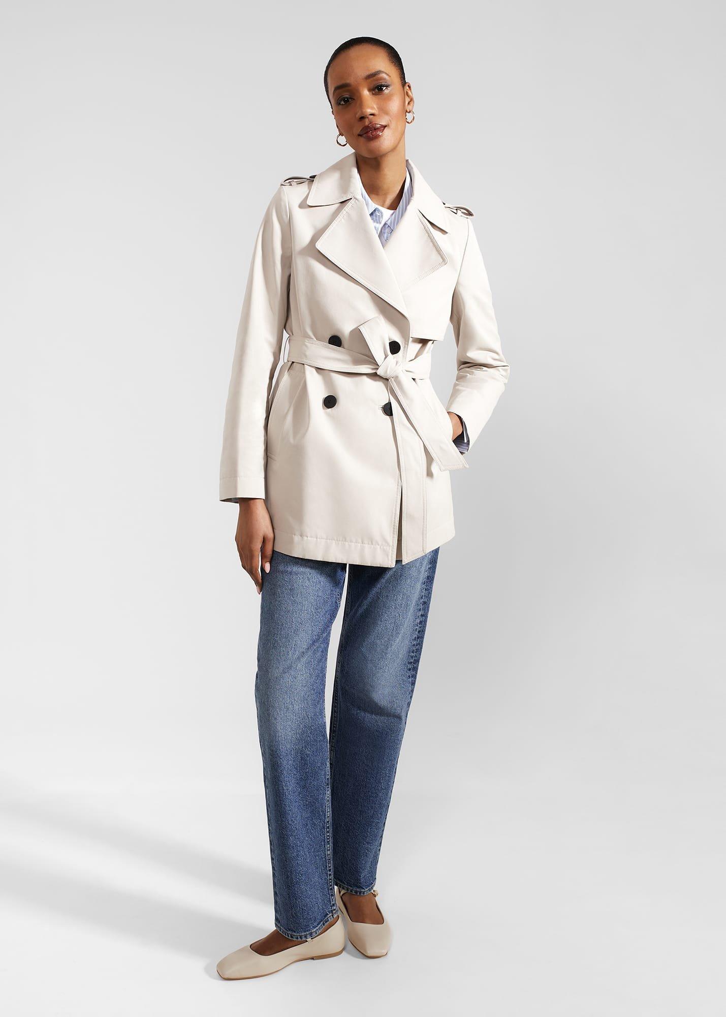 Norma Short Trench Coat