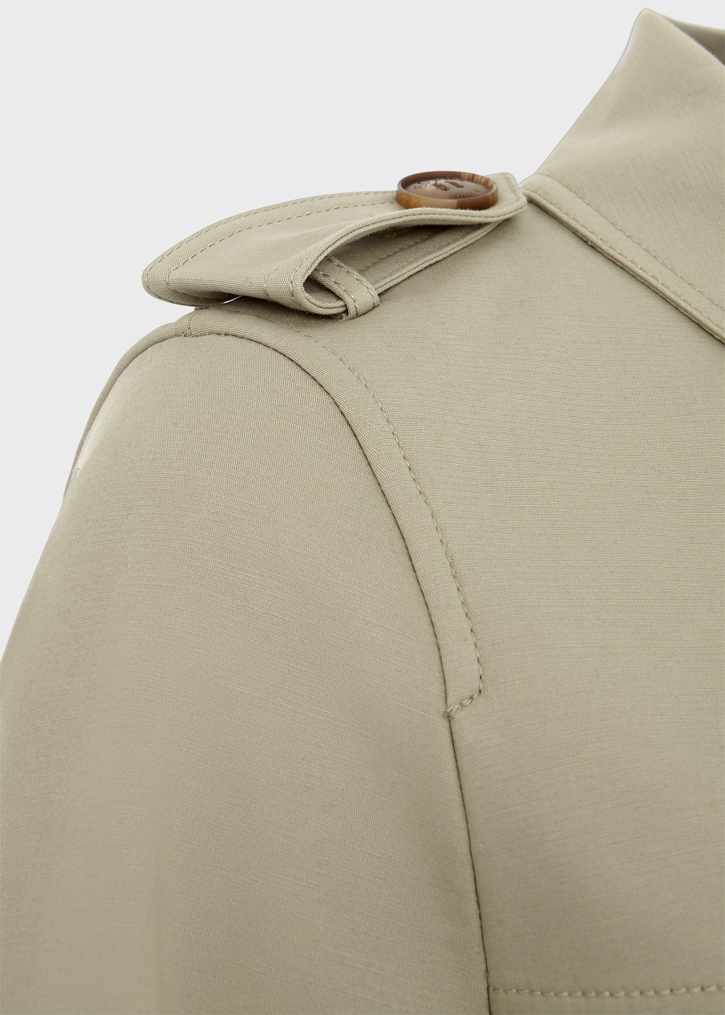 Saskia Shower Resistant Trench Coat, Sage Green, hi-res