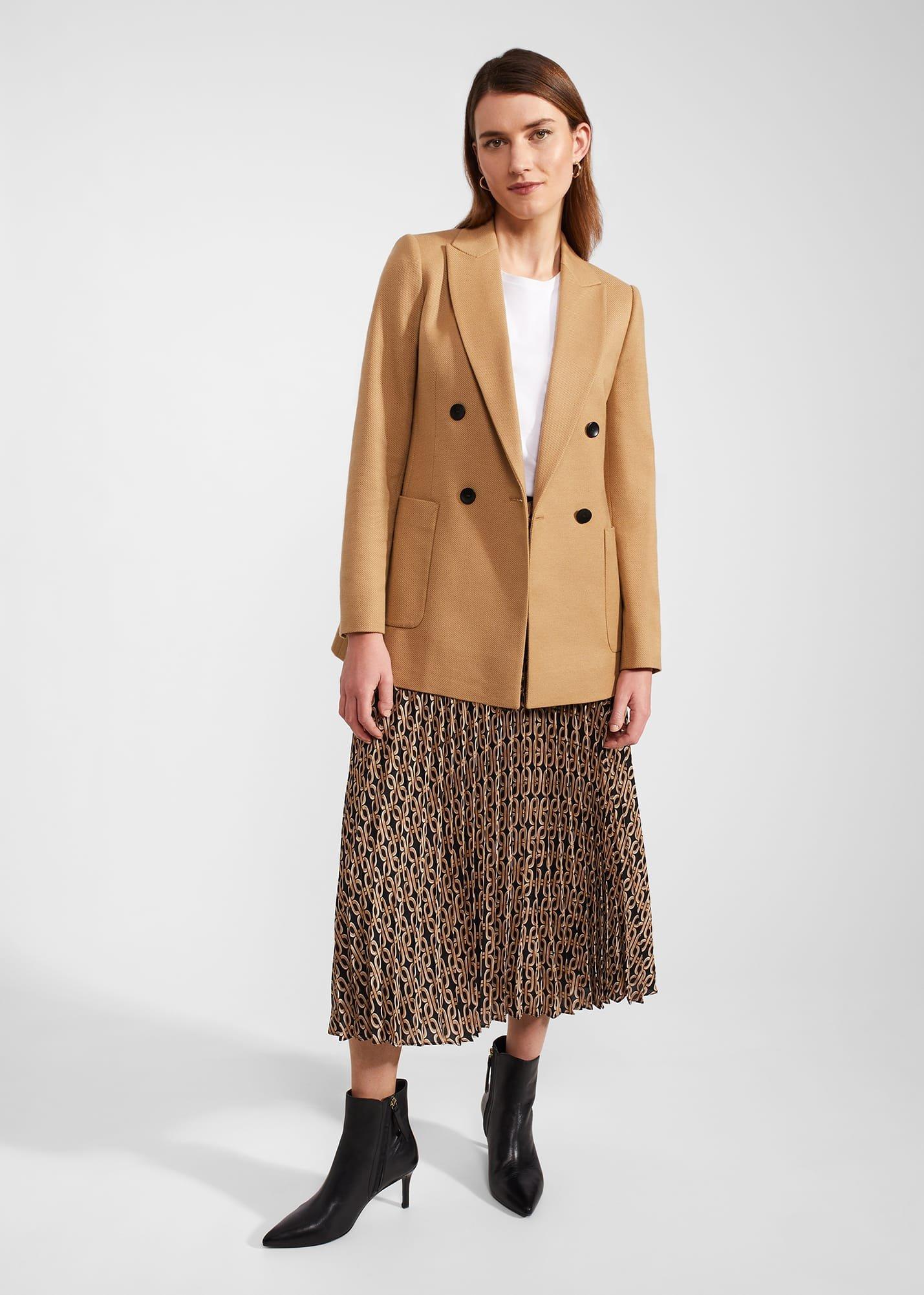 Digby Jacket With Wool, Camel, hi-res