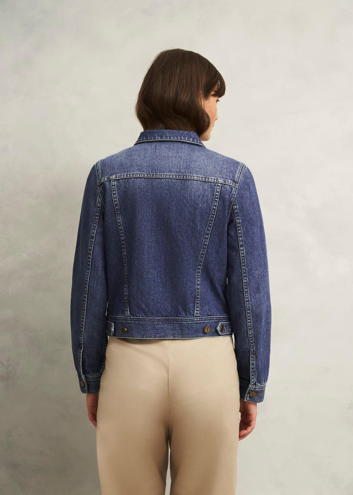 Mariam Jacket, Mid Wash, hi-res