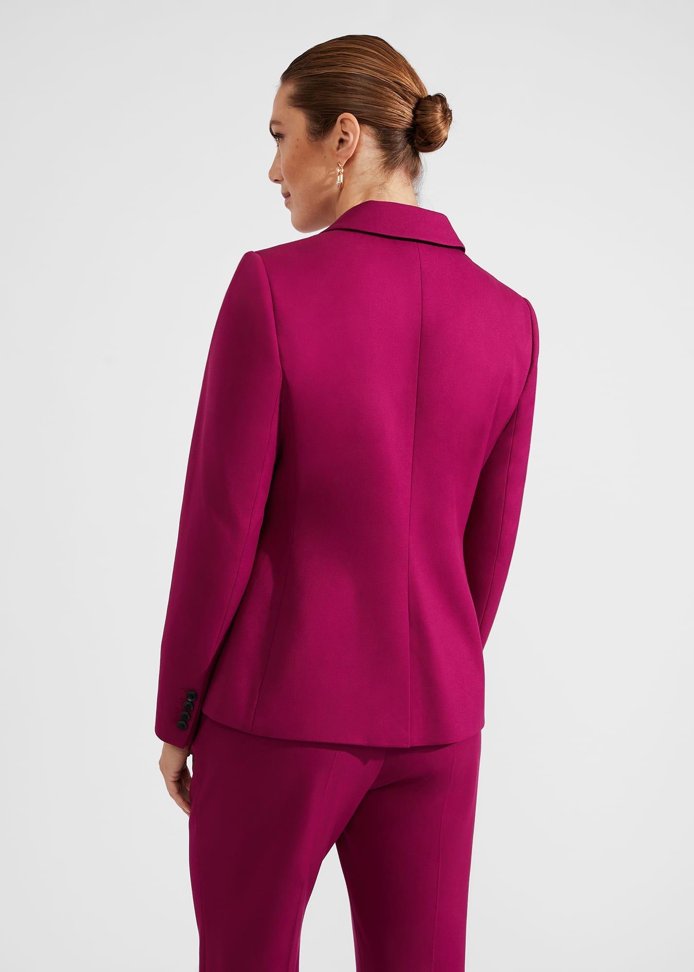 Petite Nola Jacket, Bramble Purple, hi-res