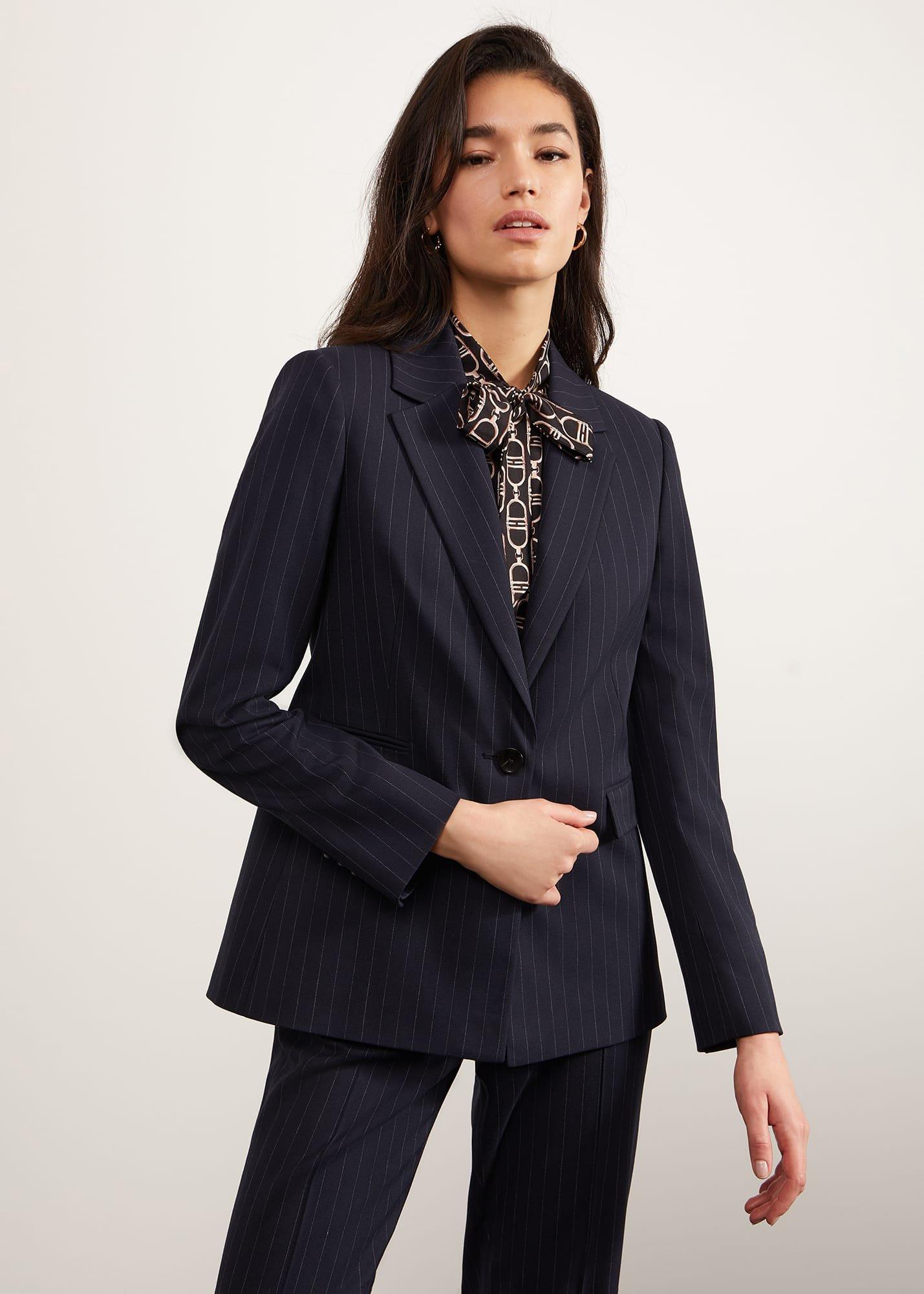 Ness Pinstripe Jacket