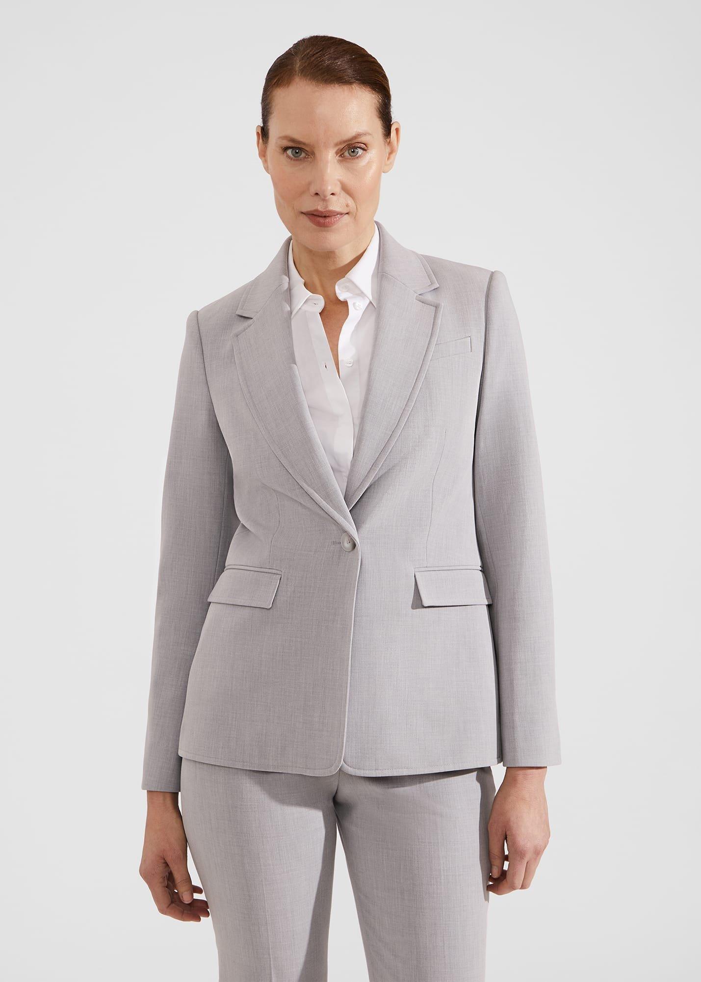 Lauren Jacket, Pale Grey, hi-res