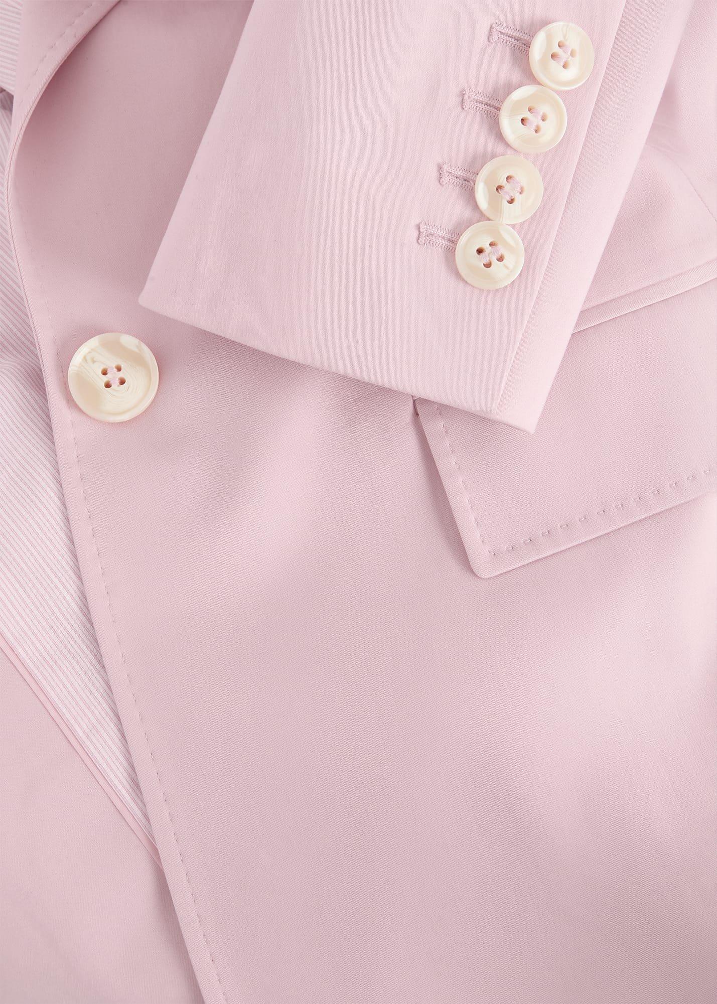 Blake Cotton Blend Jacket, Pale Pink, hi-res