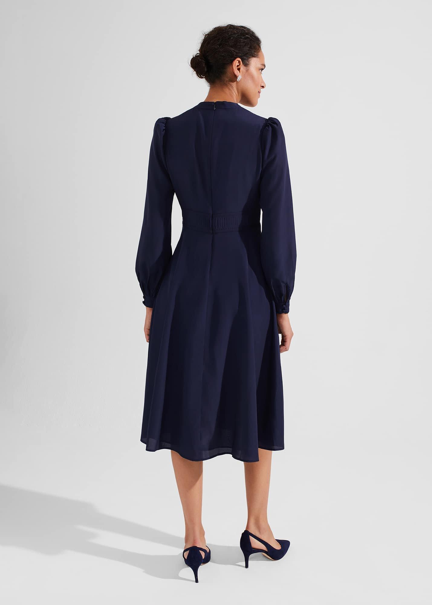 Adrianna Dress, Midnight Navy, hi-res